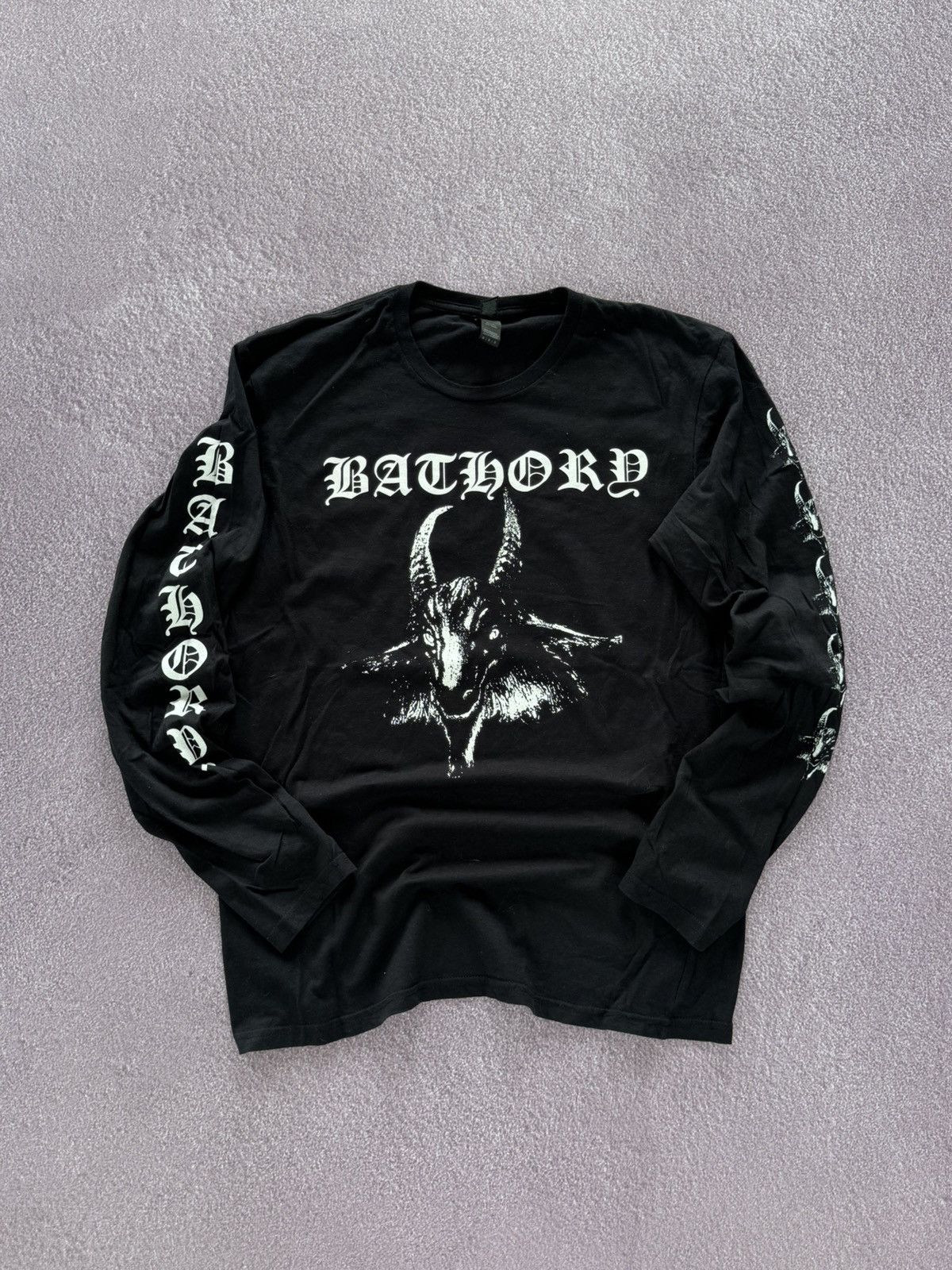 Band Tees Vintage Bathory Rock Band Long Sleeve Size US M / EU 48-50 / 2 - 1 Thumbnail
