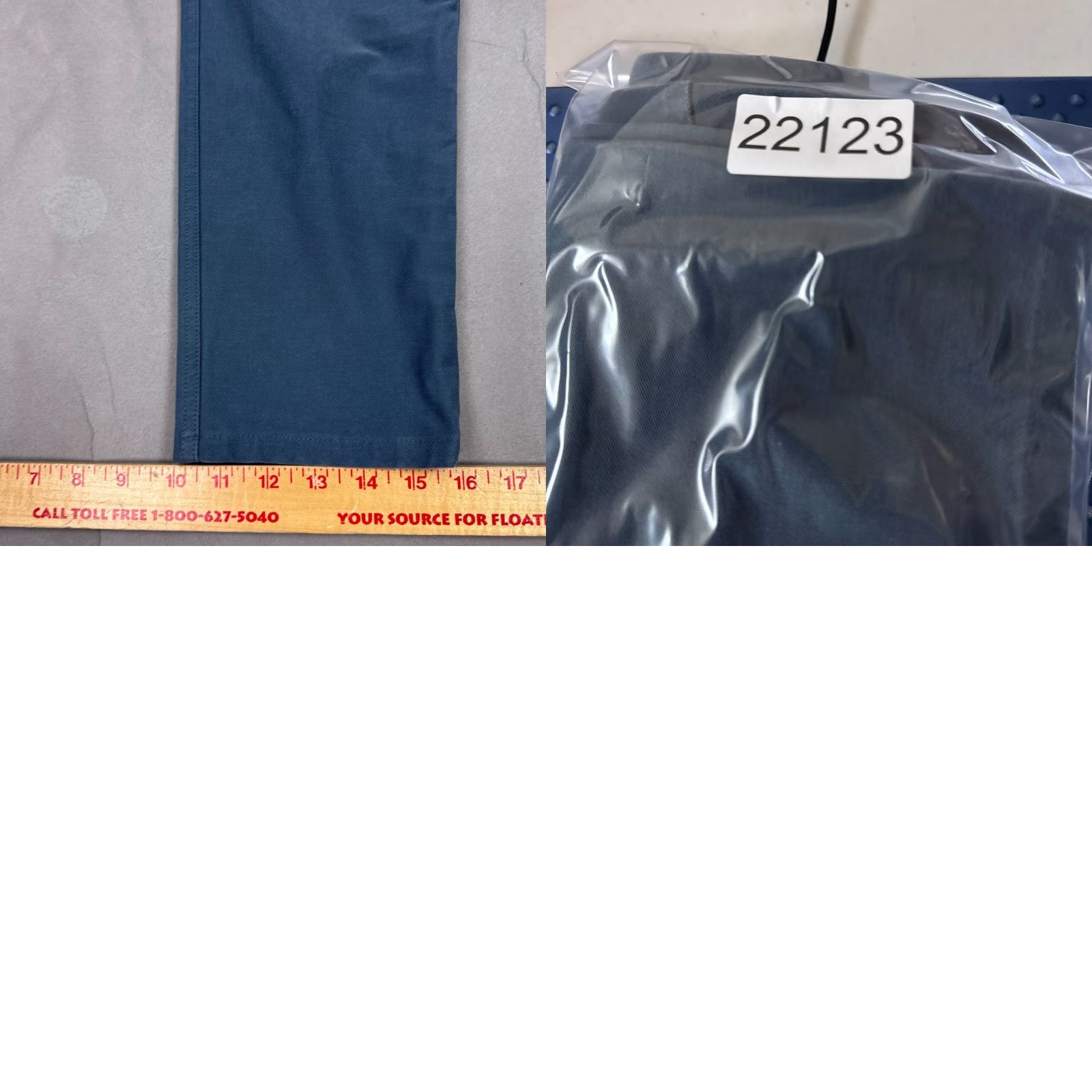 Lululemon Lululemon ABC Utilitech Slim Chino Pants Men 32x30 Blue Regular 5-Pocket Office Work Straight Front Cotton Blend Stretch Size US 32 / EU 48 - 9 Thumbnail