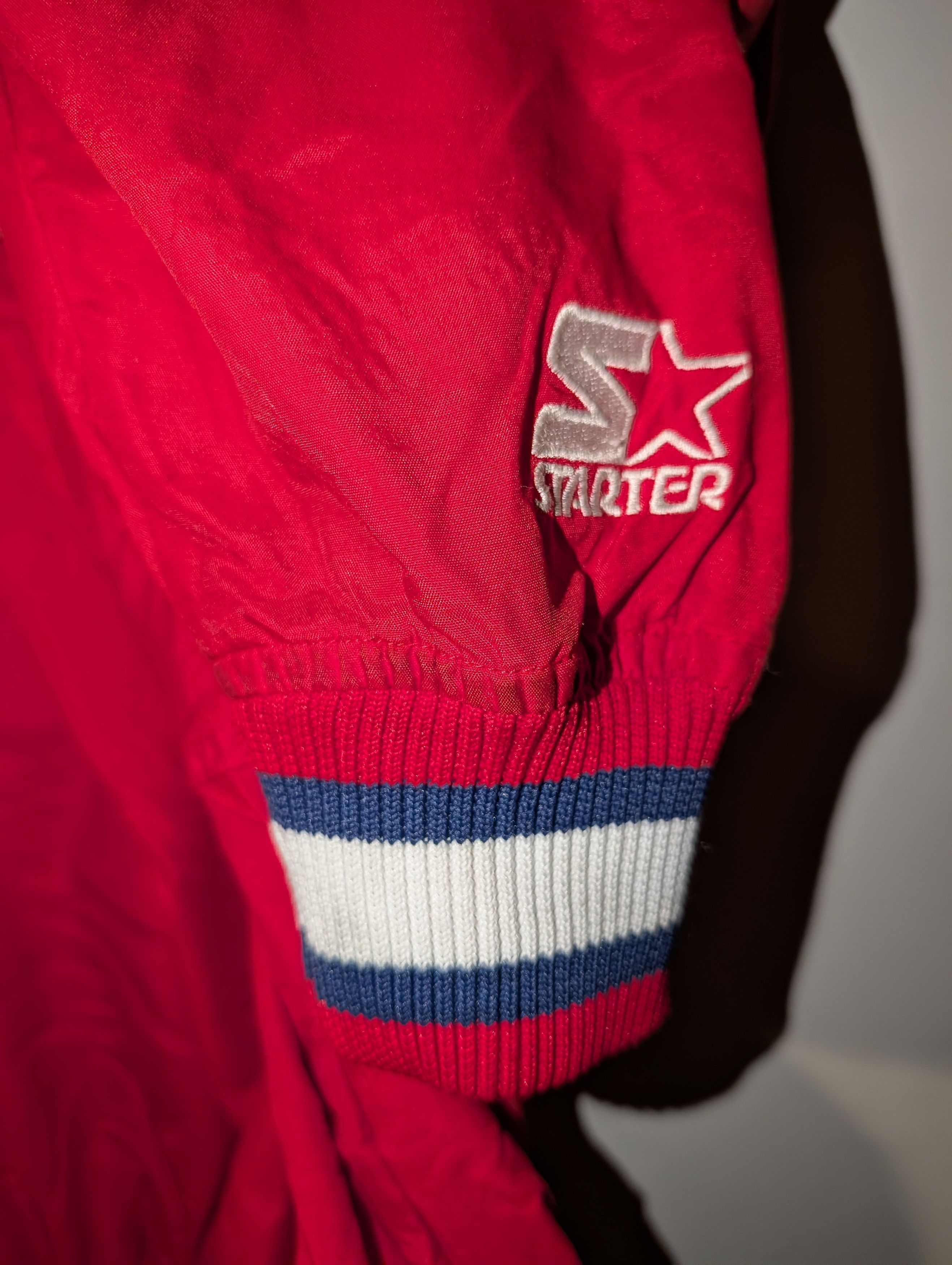 Starter Vintage 90s Cleveland Indians Starter Chief Wahoo Jacket Size US M / EU 48-50 / 2 - 5 Thumbnail