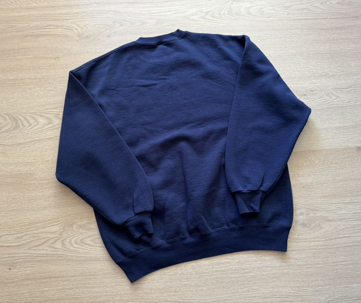 Russell Athletic Vintage 90’s Russell Athletic Navy Blue USA Boxy Sweatshirt Size US XL / EU 56 / 4 - 3 Thumbnail
