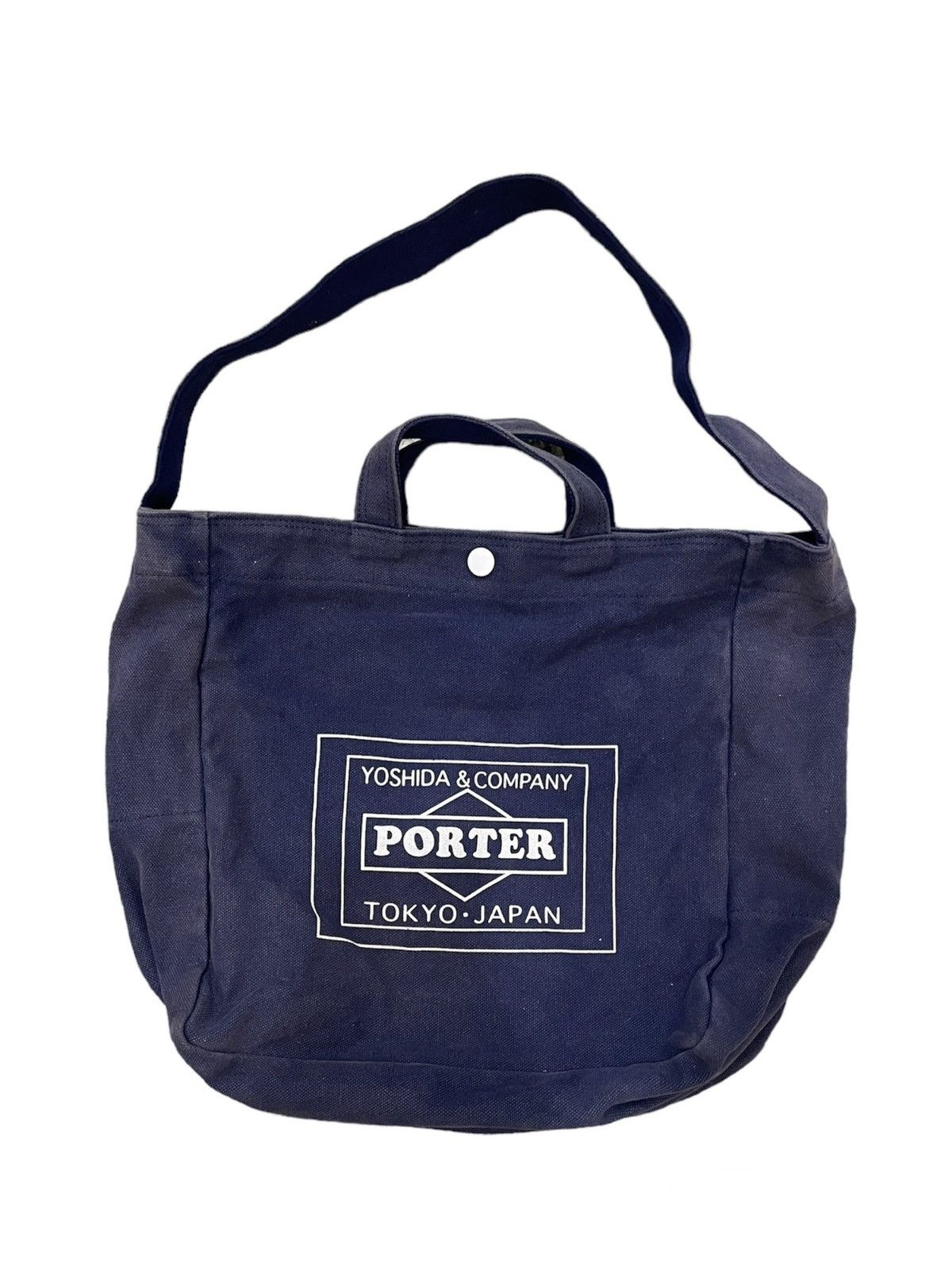 Porter Yoshida Porter Tokyo X Lower Case Blue Logo Sling Bag Size ONE SIZE - 1 Thumbnail
