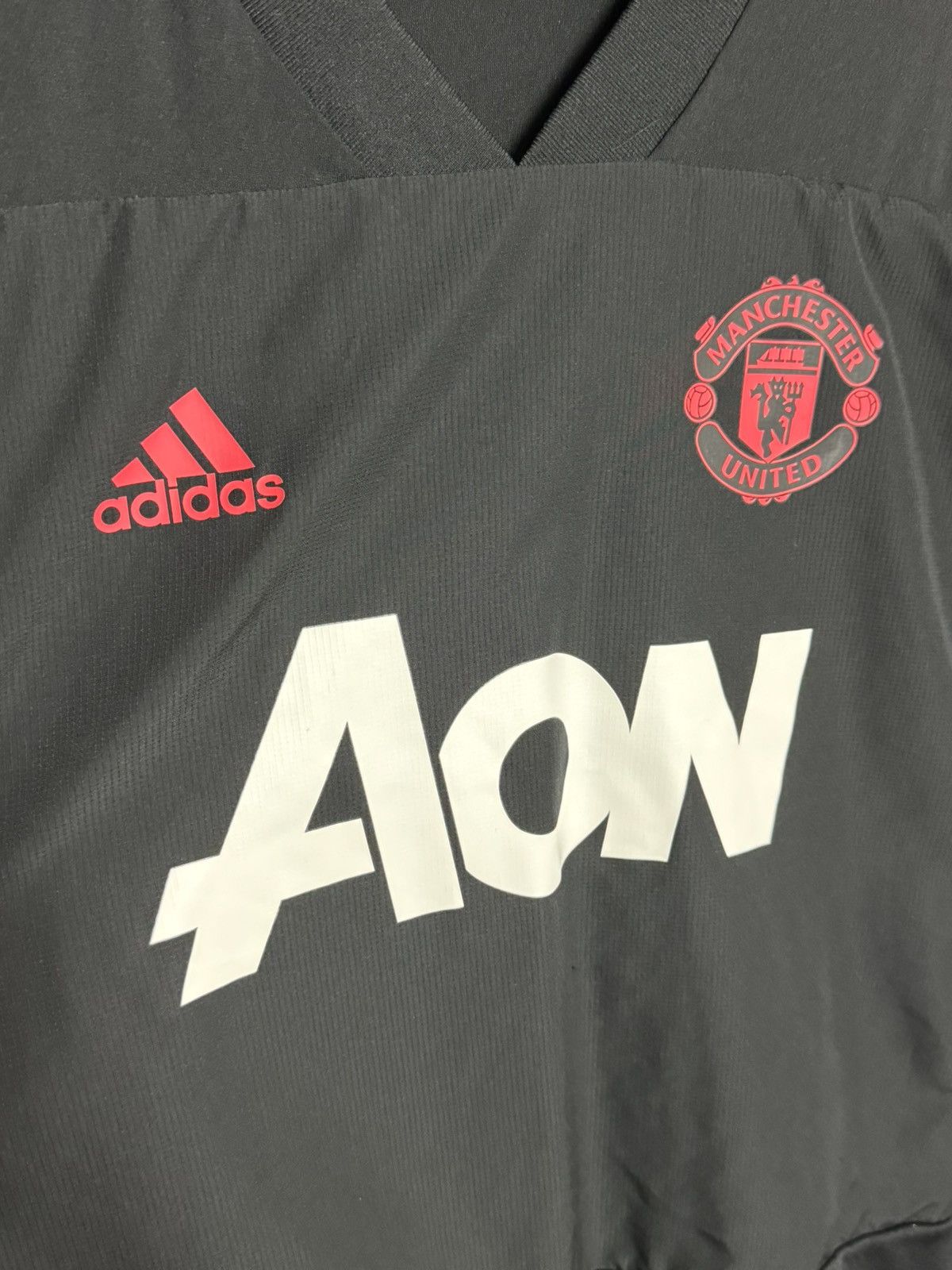 Adidas Manchester United Training Football Jersey Sweatshirt Size US M / EU 48-50 / 2 - 3 Thumbnail