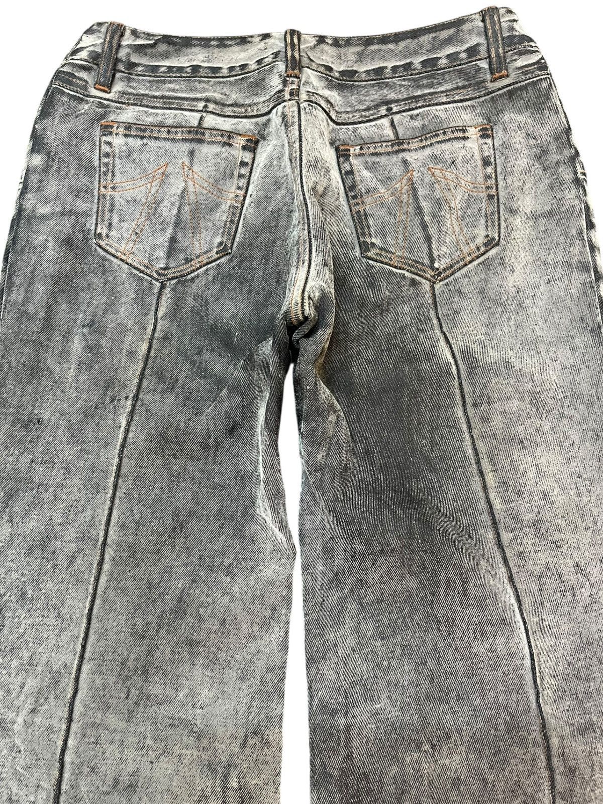 Hysteric Glamour Vintage Japanese Brand Flare Bootcut Stonewashed Denim Size US 30 / EU 46 - 5 Thumbnail