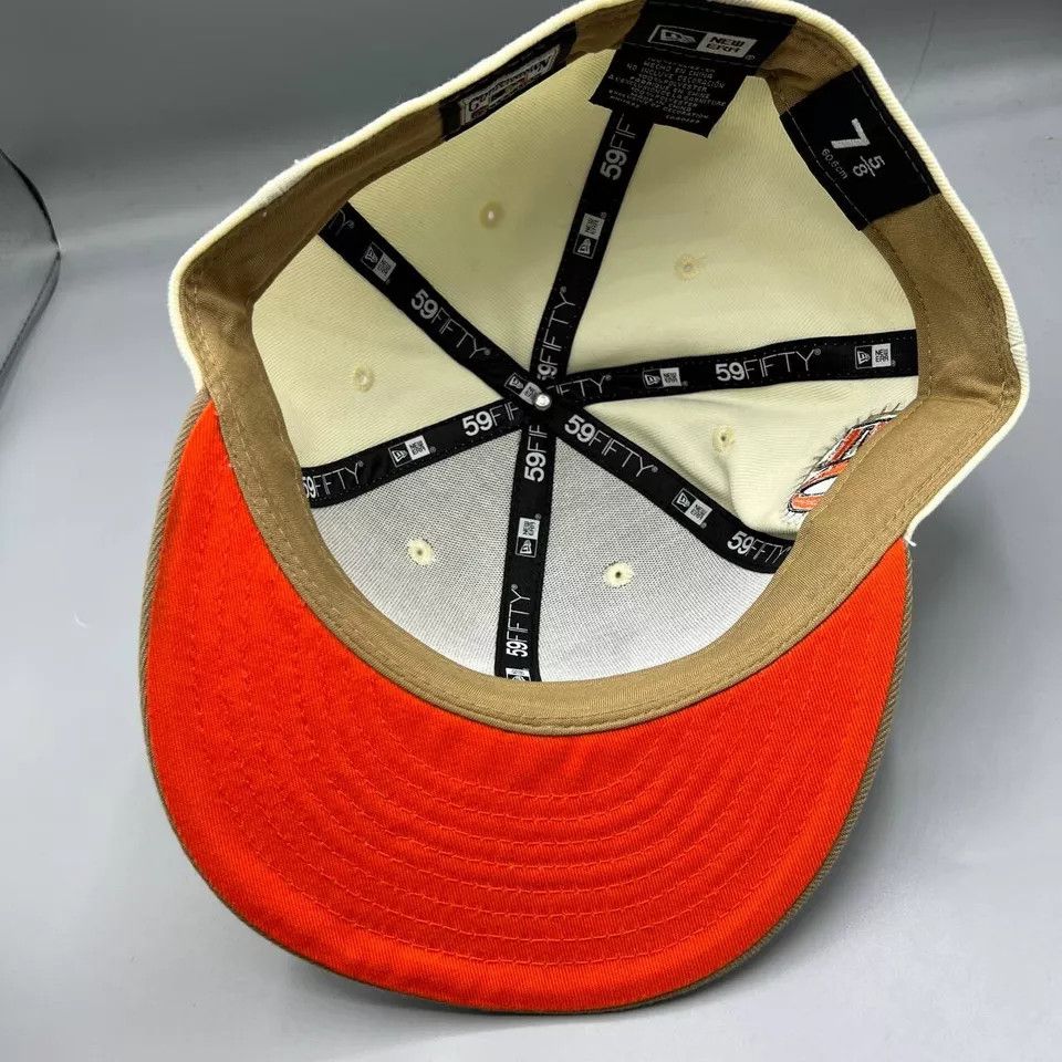 New Era Baltimore Orioles Hat Men 7 5/8 59Fifty New Era MLB Fitted Size ONE SIZE - 7 Thumbnail