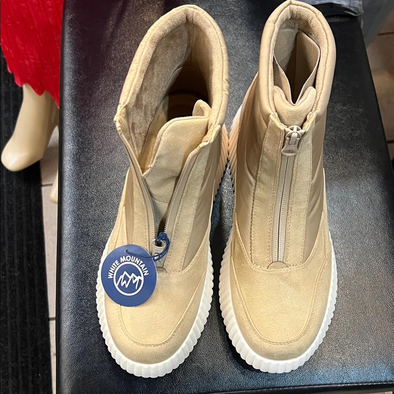 White Mountaineering White Mountain women’s Beige Boots Size US 9.5 / IT 39.5 - 1 Thumbnail