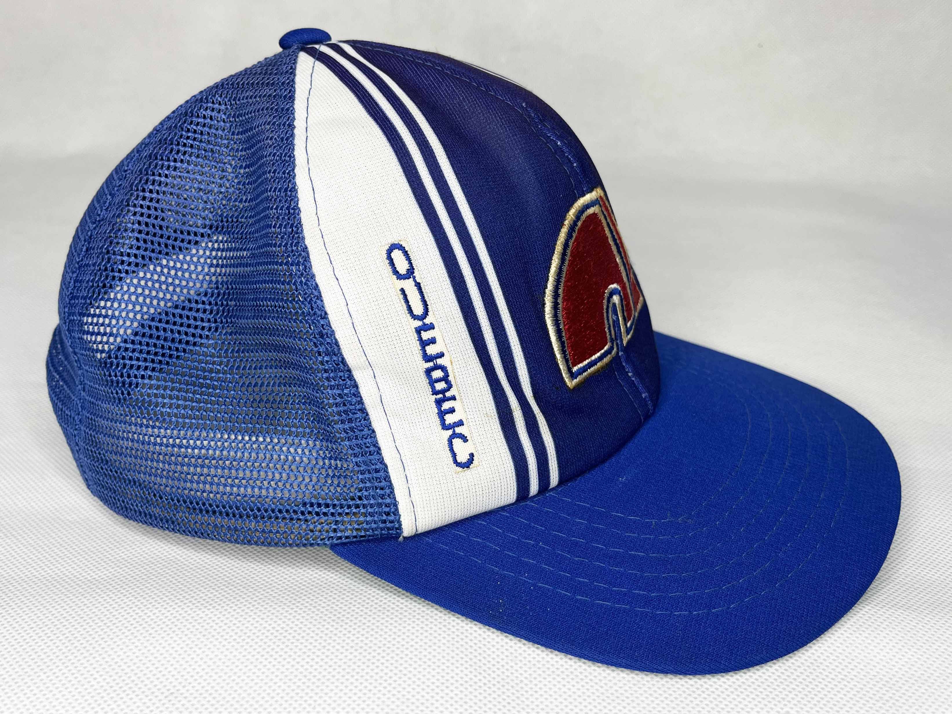 NHL × Vintage Vintage NHL Quebec Nordiques Hockey Snapback Cap Size ONE SIZE - 3 Thumbnail