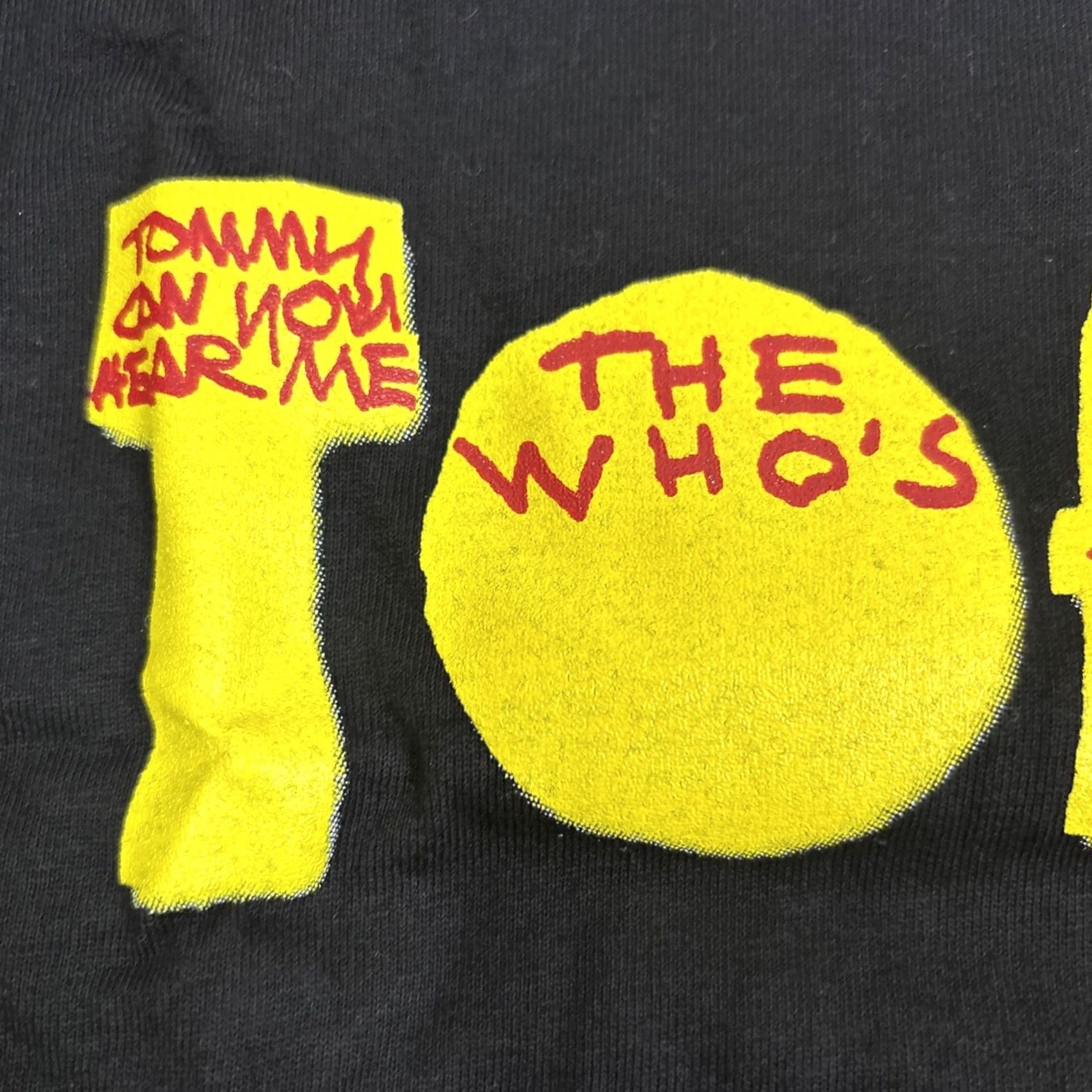 Hanes VINTAGE Hanes Comfort T Shirt Tommy The Who’s Musical Graphic Black XL Men Mens Crew Neck Shirt 90s Rock Broadway Kitty? Size US XL / EU 56 / 4 - 4 Thumbnail