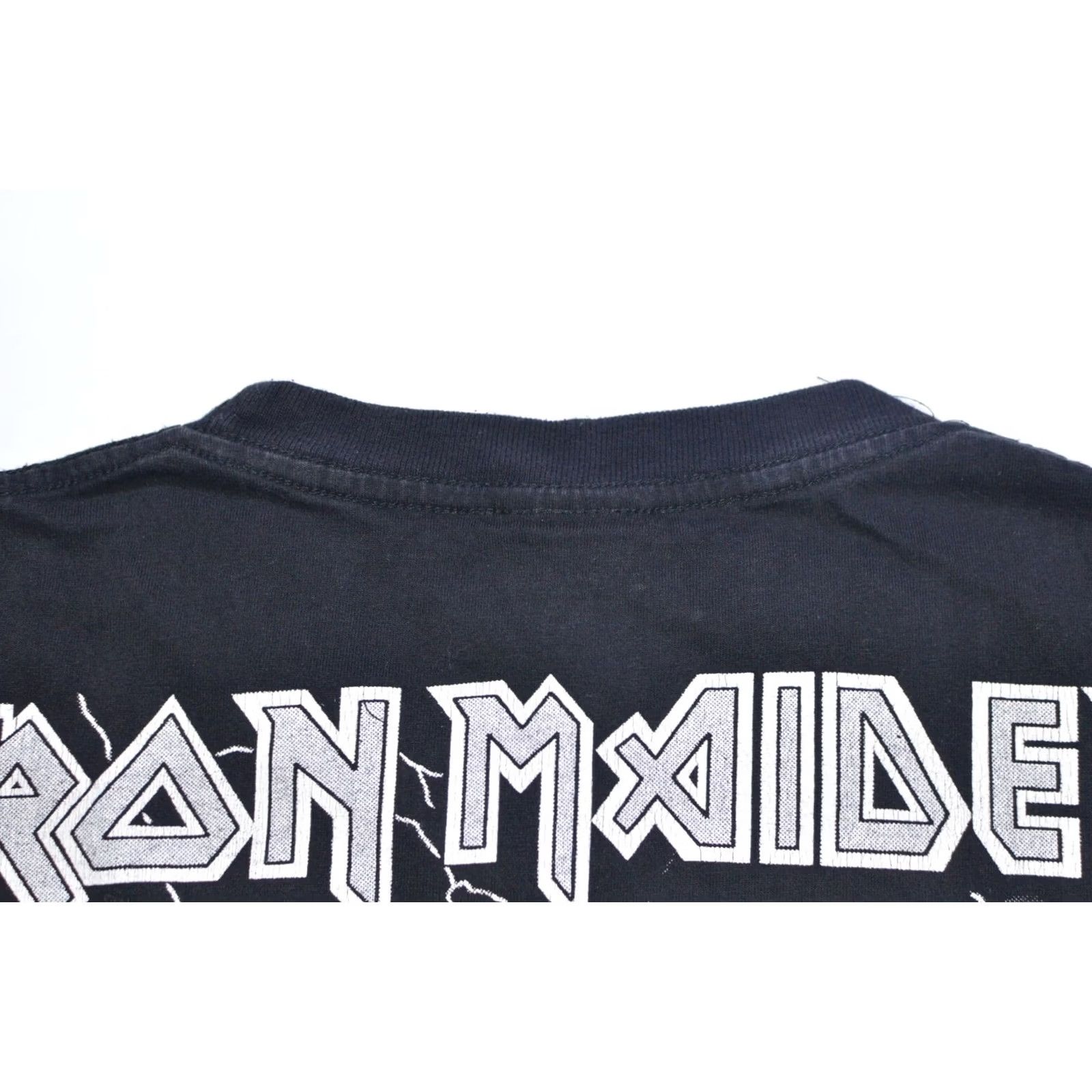 Vintage VINTAGE Red Rock of the T-Shirts Iron Maiden Purgatory T-Shirt Tee Size S Shirt Mens Small Black Rockabilly 1990s Iron Maiden Purgatory T-Shirt Size US S / EU 44-46 / 1 - 7 Thumbnail