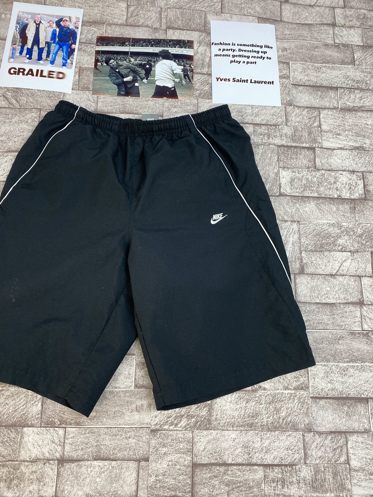 Nike × Vintage Vintage Nylon Nike Shorts Y2k style M Size US 32 / EU 48 - 3 Thumbnail