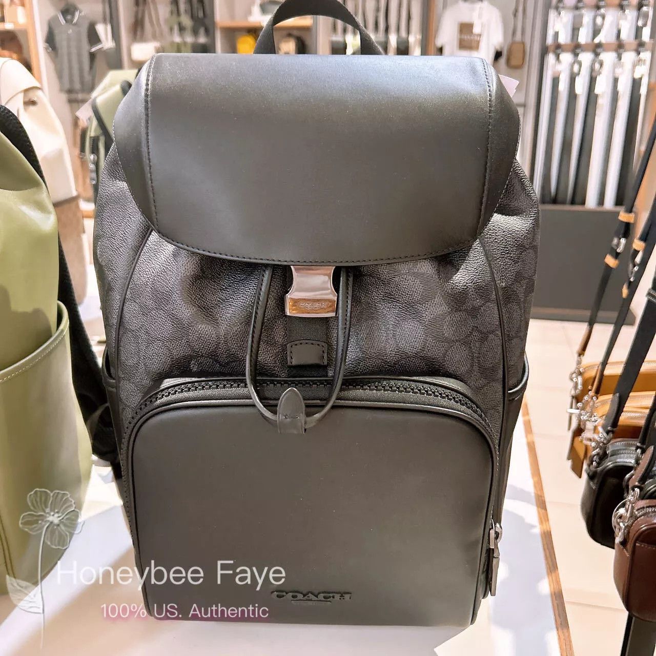 Coach Gunmetal/Charcoal/Black CT707 Size ONE SIZE - 1 Thumbnail