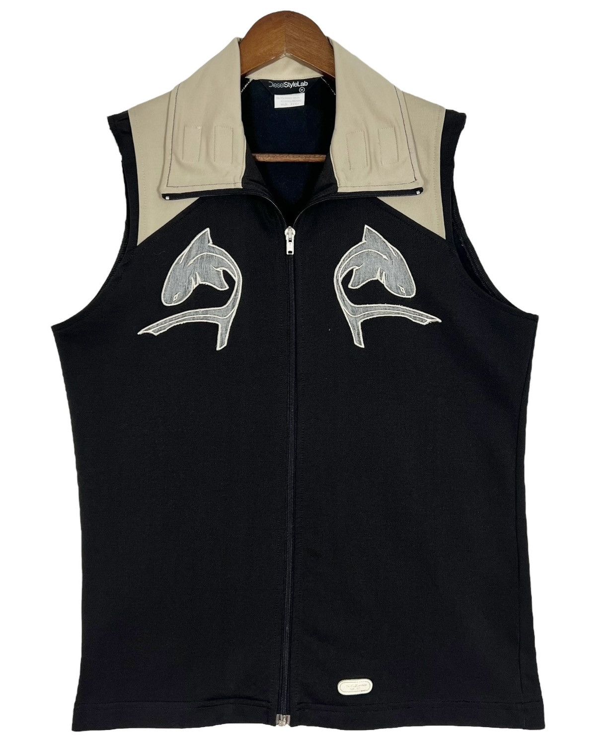 Diesel 2001s Vintage Diesel Style Lab Dolphin Vest Size M / US 6-8 / IT 42-44 - 1 Thumbnail
