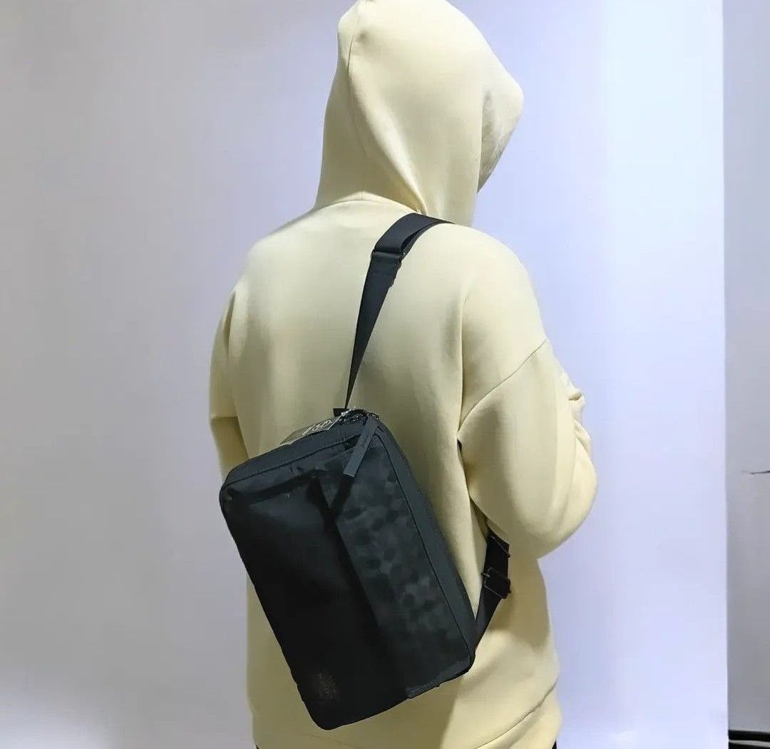 Porter Porter Yoshida Japan Quilted Pattern Nylon Crossbody Bag Size ONE SIZE - 2 Thumbnail