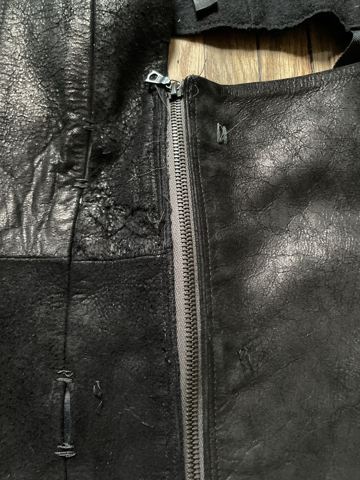 Boris Bidjan Saberi Boris B S leather vest Size US S / EU 44-46 / 1 - 8 Thumbnail