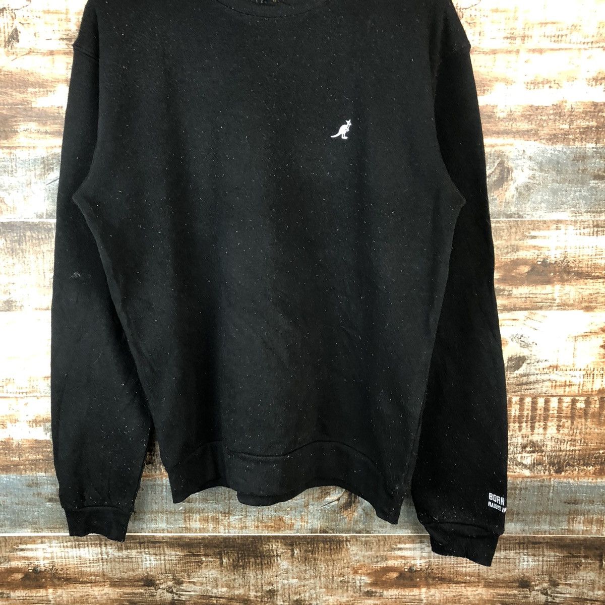 Kangol × Vintage Kangol vintage Black Sweatshirt #A2039 Size US L / EU 52-54 / 3 - 3 Thumbnail