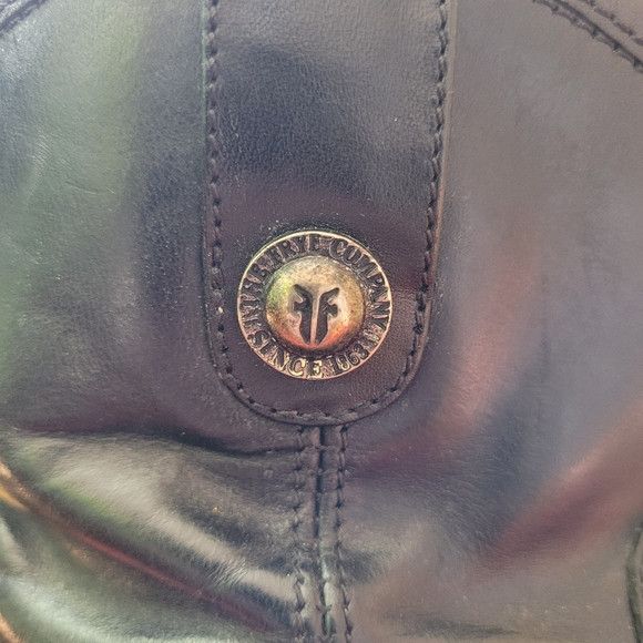 Frye Frye Melissa Black Leather Ankle Short Boots - Size 6.5us Size US 6.5 / IT 36.5 - 7 Thumbnail