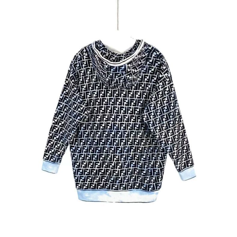 Fendi Fendi Old flower full-printed drawstring hoodie Size US XS / EU 42 / 0 - 2 Thumbnail