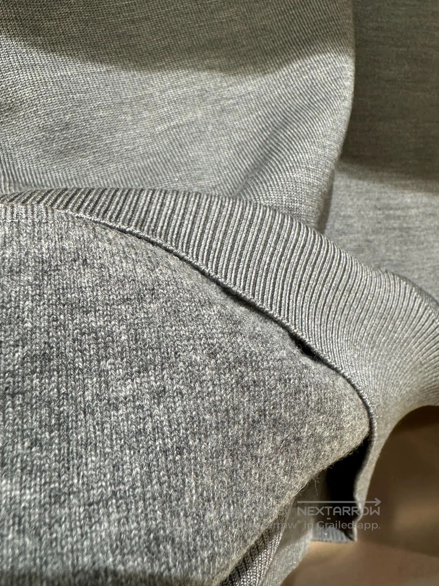 Hermes HERMES Gray Carriage Logo Knit Sweater. Size US M / EU 48-50 / 2 - 7 Thumbnail