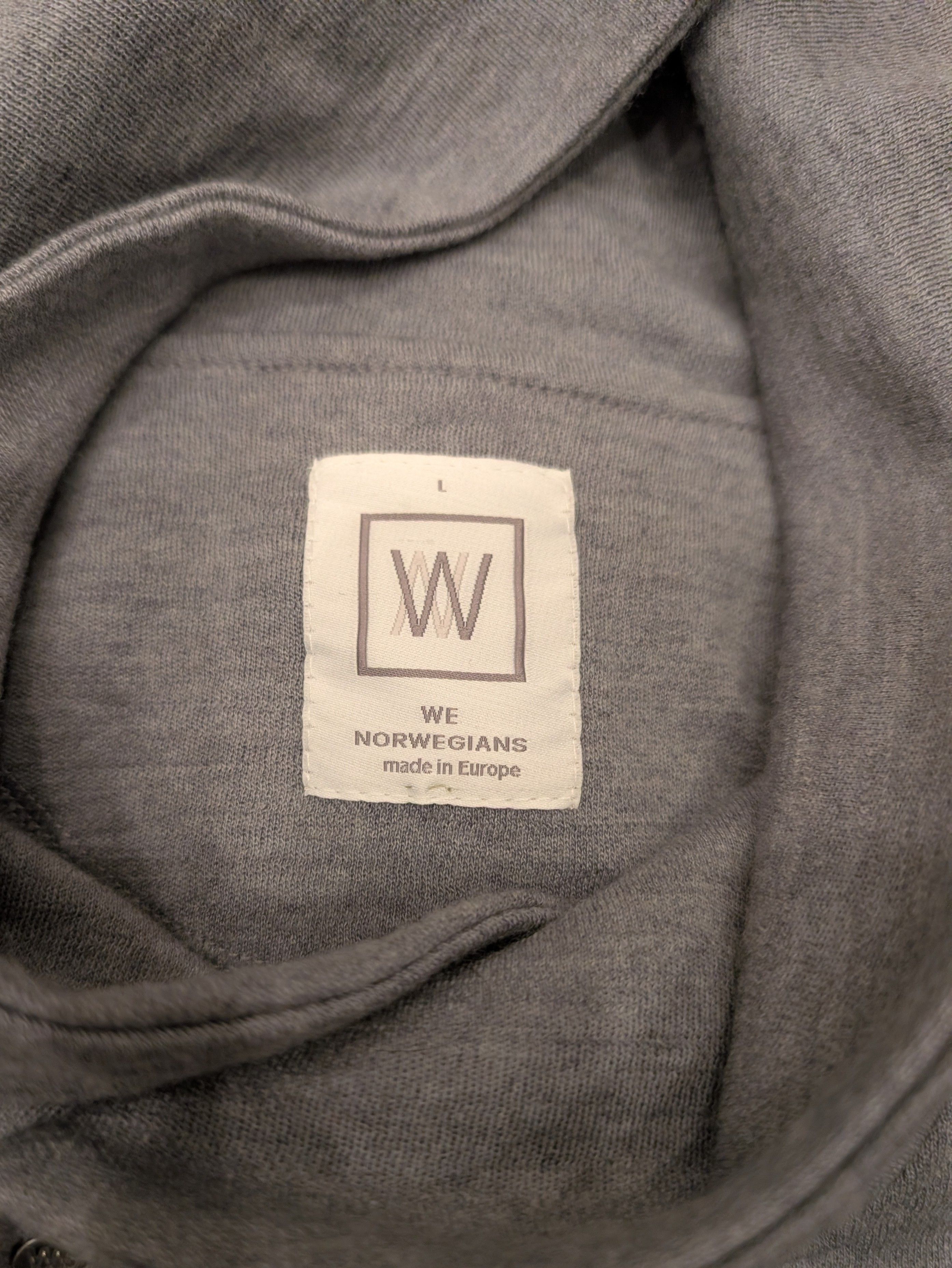 Other We Norwegians Shawl Collar Merino Sweater Made in Europe Size US L / EU 52-54 / 3 - 3 Thumbnail