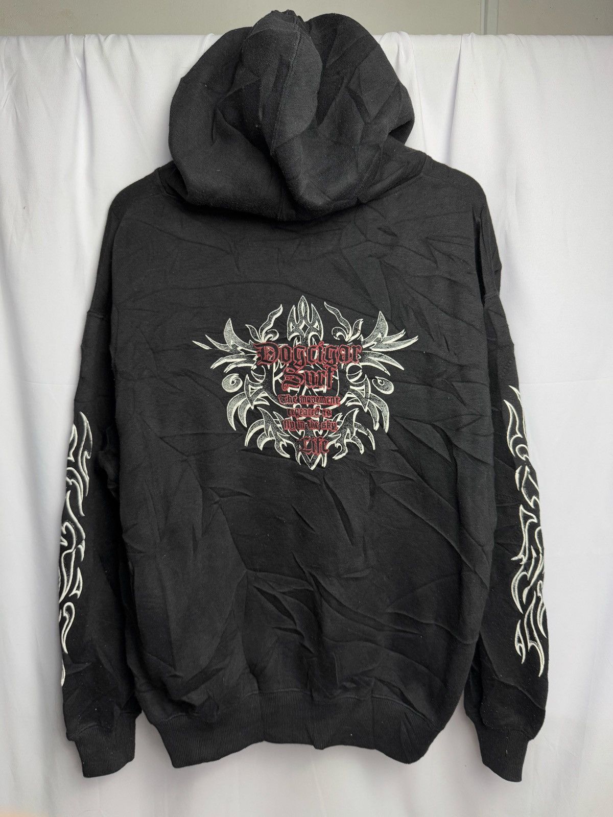 Hysteric Glamour Japanese Tribal Poem Hoodie Dogcigar Hysteric Style Size US M / EU 48-50 / 2 - 3 Thumbnail