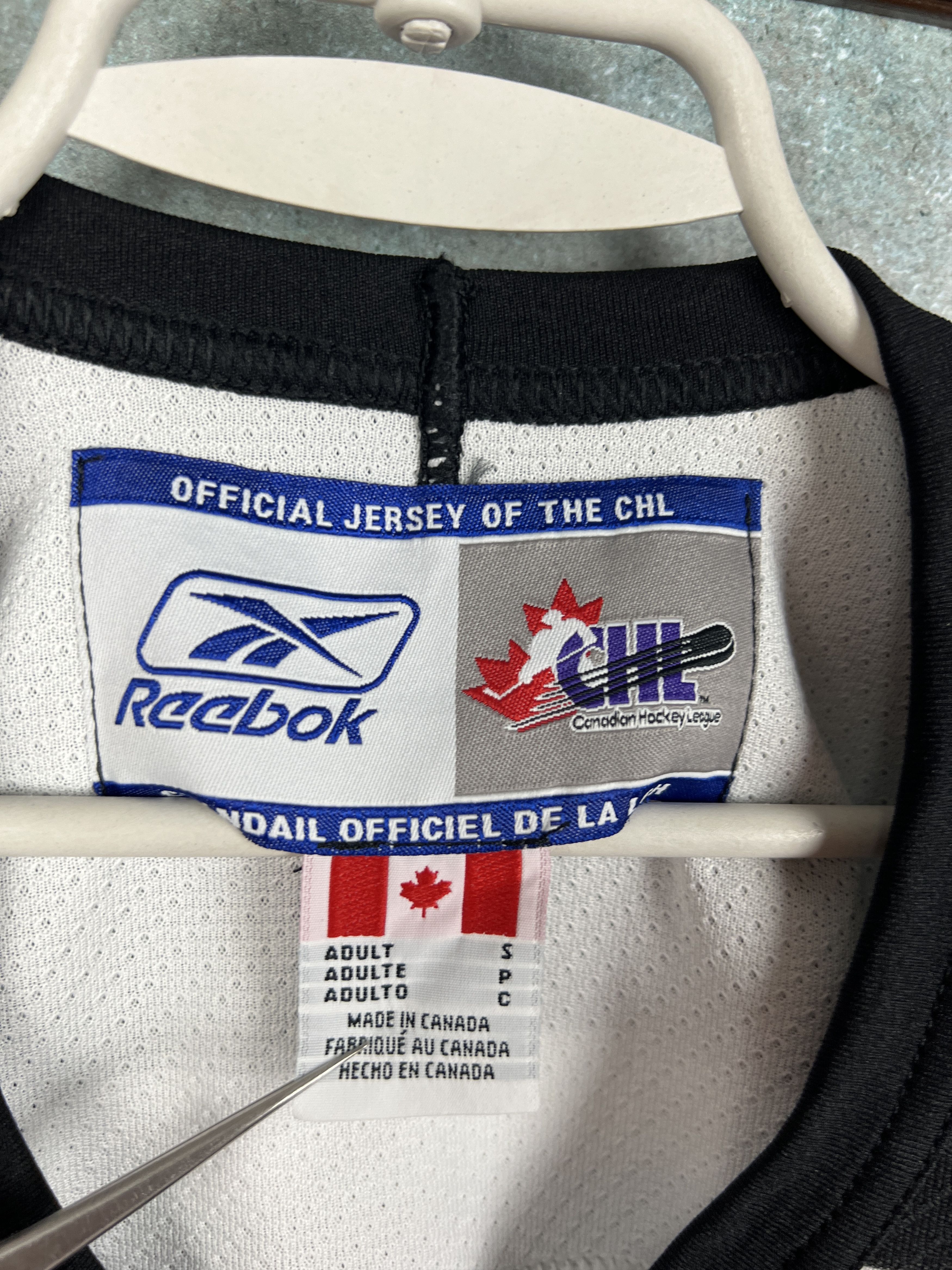 Reebok Vintage Vancouver Giants WHL Ice Hockey Jersey Trikot Shirt Size US S / EU 44-46 / 1 - 6 Thumbnail
