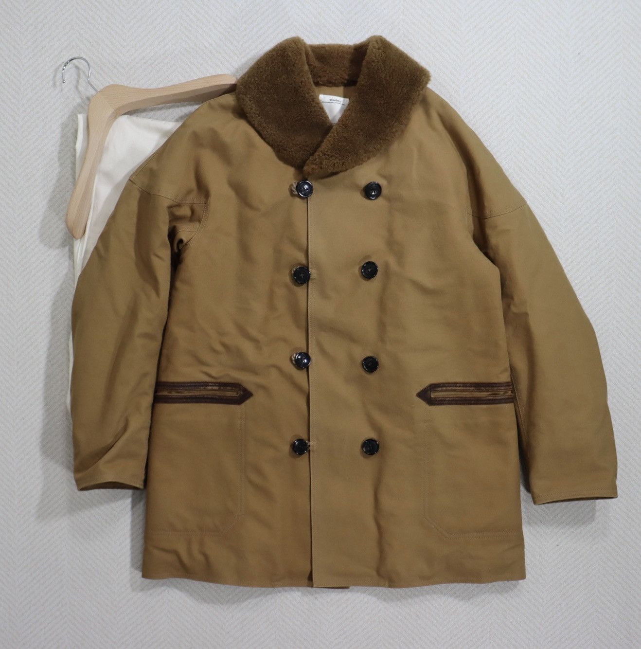Visvim Visvim 18aw Big Sky Coat (JP Cnvs/Veg Shrling） Size US M / EU 48-50 / 2 - 3 Thumbnail