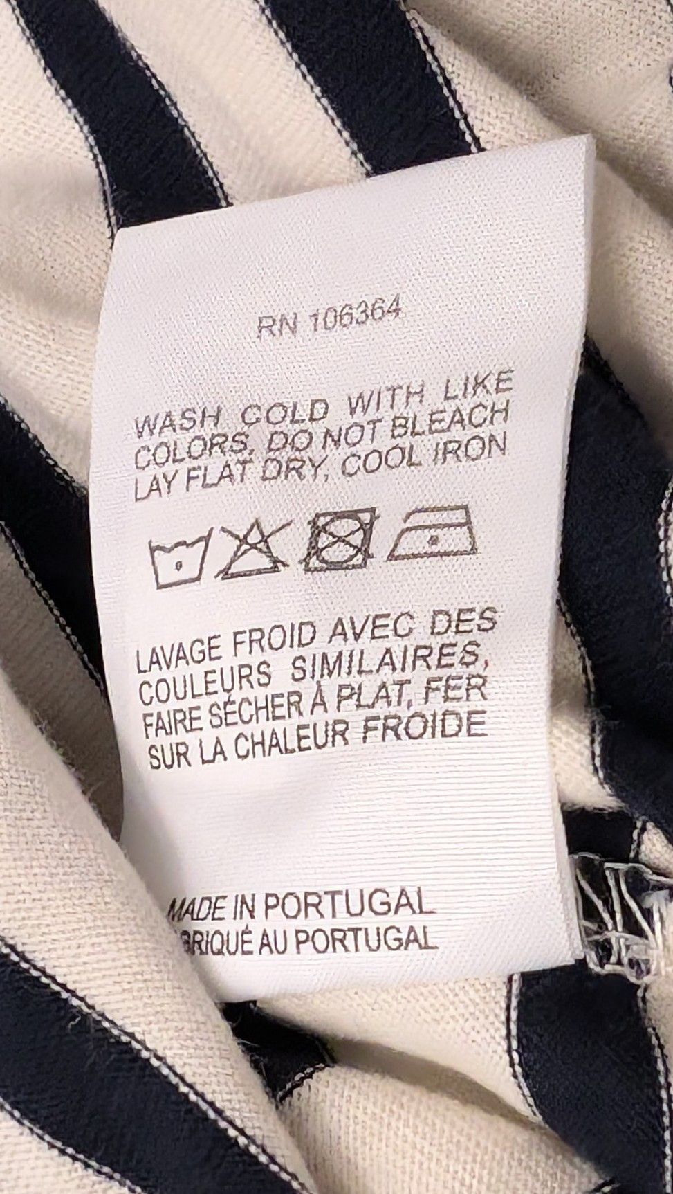 KULE NWT Kule x Prinkshop The Modern 1973 T-shirt Cream Navy Size L / US 10 / IT 46 - 4 Thumbnail