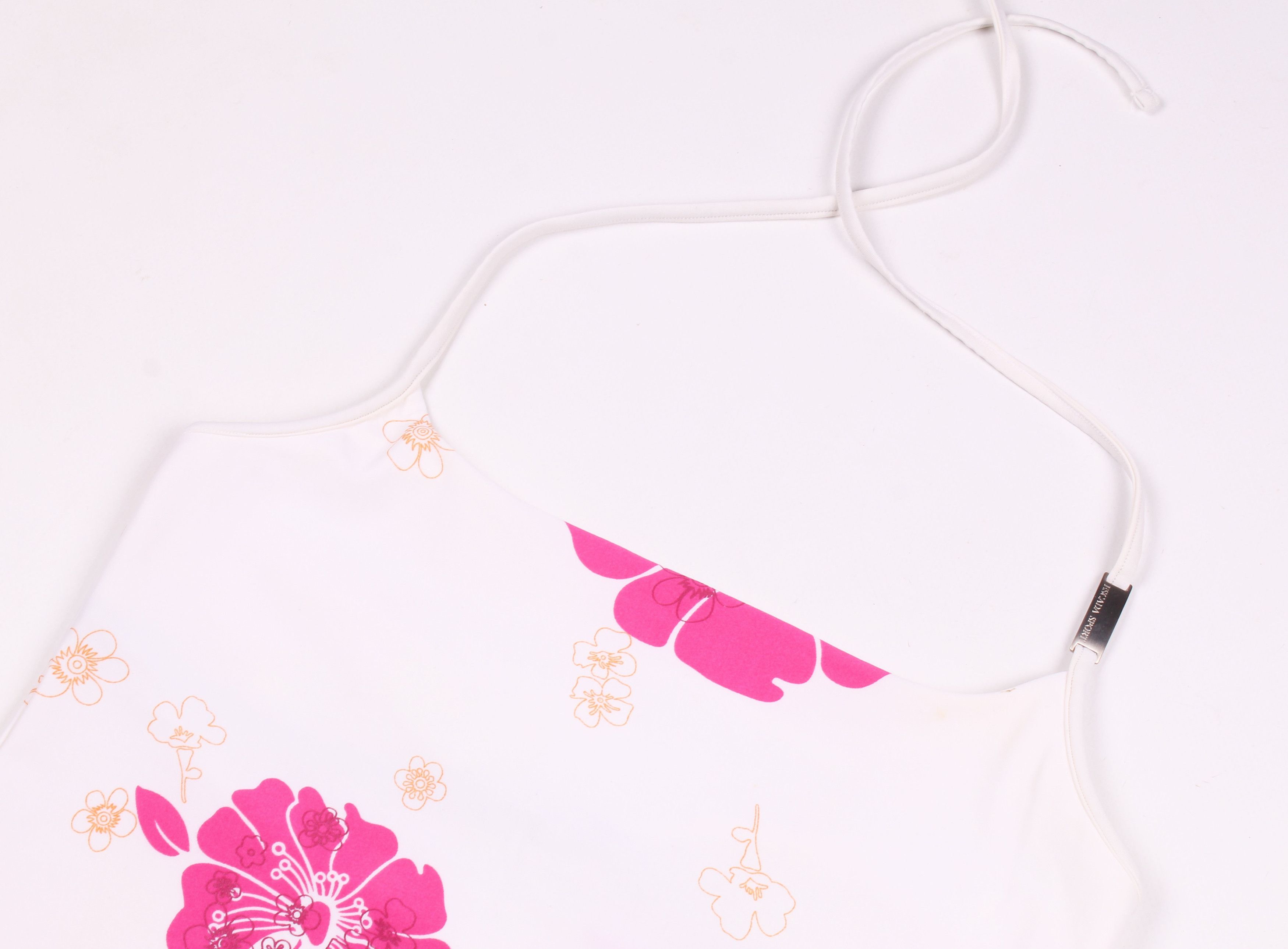 Escada Sport × Vintage Vintage Escada Sport Y2K Flora Cropped Top Tankini Size S / US 4 / IT 40 - 3 Thumbnail