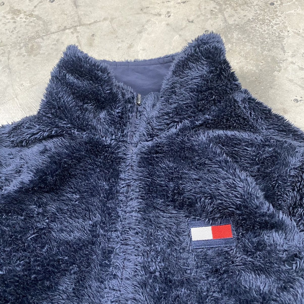 Designer × Tommy Hilfiger Rare Tommy Hilfiger Reversible Fur Zip Up Jacket Size US M / EU 48-50 / 2 - 3 Thumbnail