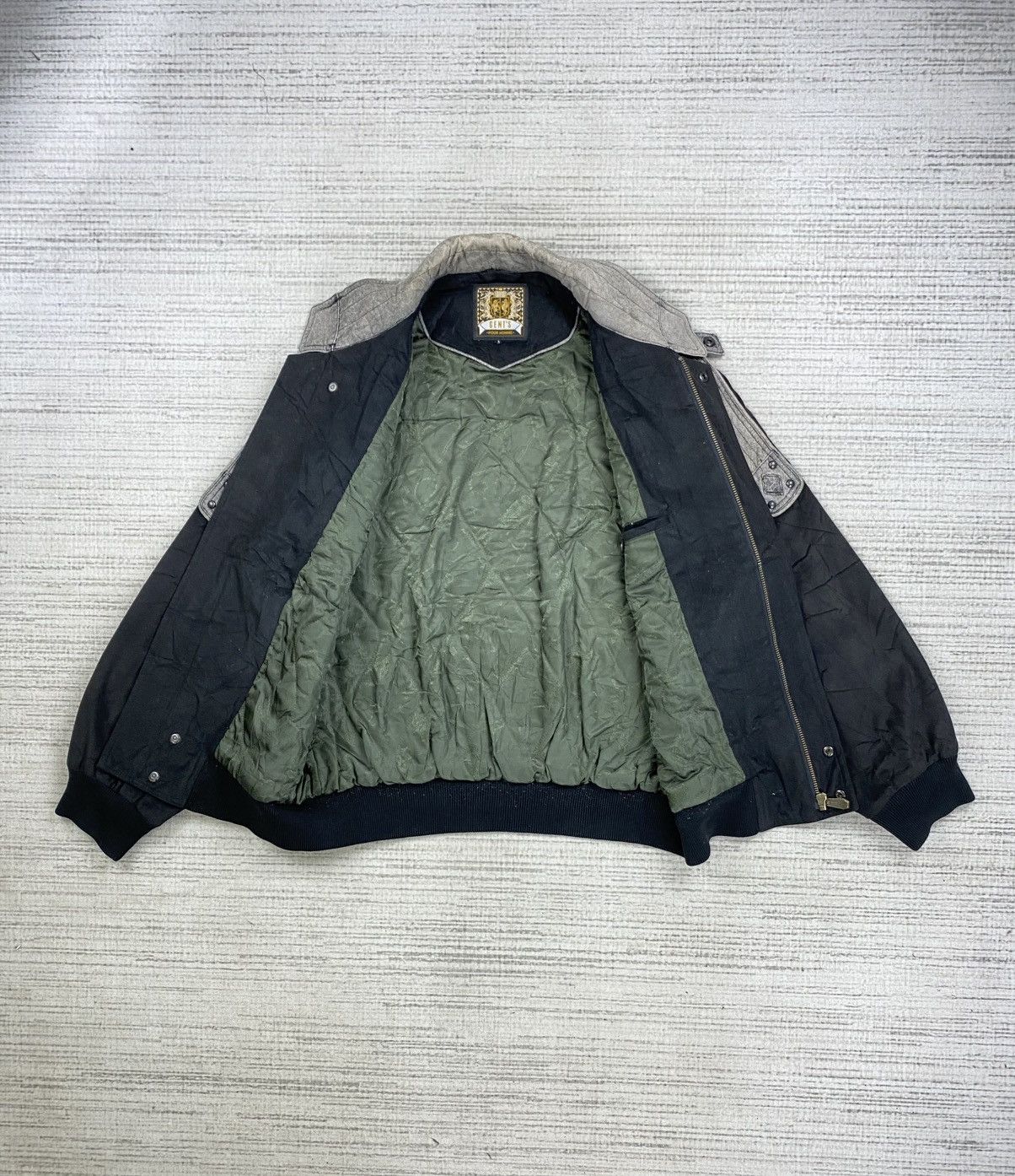 Gents Vintage 90s Gents Switching Blouson Zipper Jacket Size US L / EU 52-54 / 3 - 6 Thumbnail