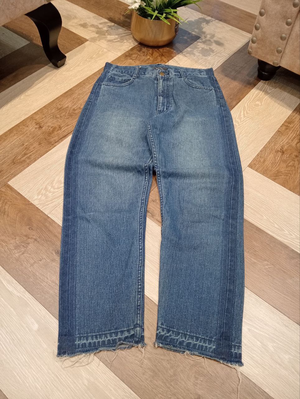 Ne-Net NE-NET ISSEY MIYAKE INDIGO DYE DENIM PANTS Size US 30 / EU 46 - 3 Thumbnail