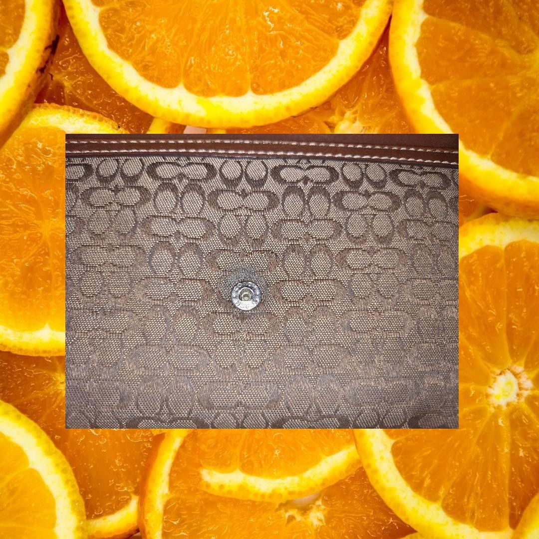 Coach Coach Signature Wallet with Front Snap and Chunky Decorative Size ONE SIZE - 8 Thumbnail