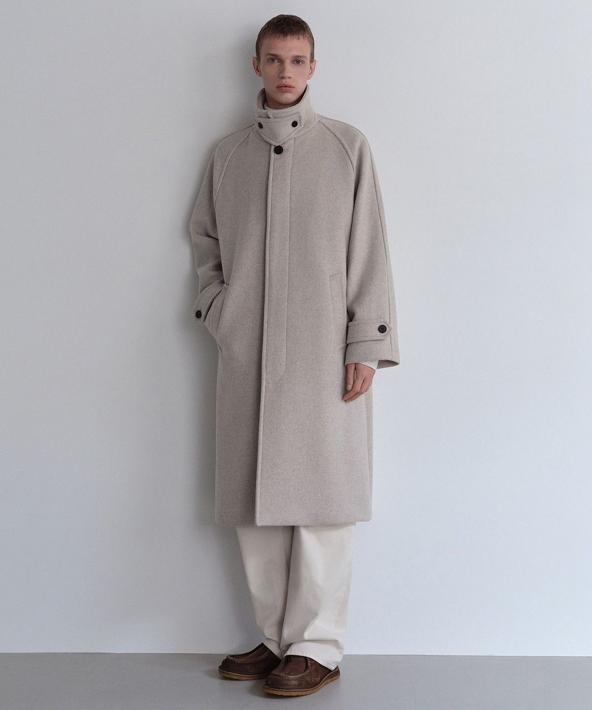 MUSINSA Musinsa Standard Balmacaan Coat Size US M / EU 48-50 / 2 - 2 Thumbnail