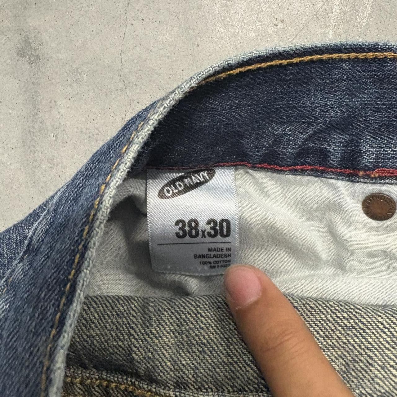 Old Navy Crazy Vintage Y2K/2000s Super Baggy Wideleg Old Navy Medium Wash Denim Jeans! Size US 38 / EU 54 - 8 Thumbnail