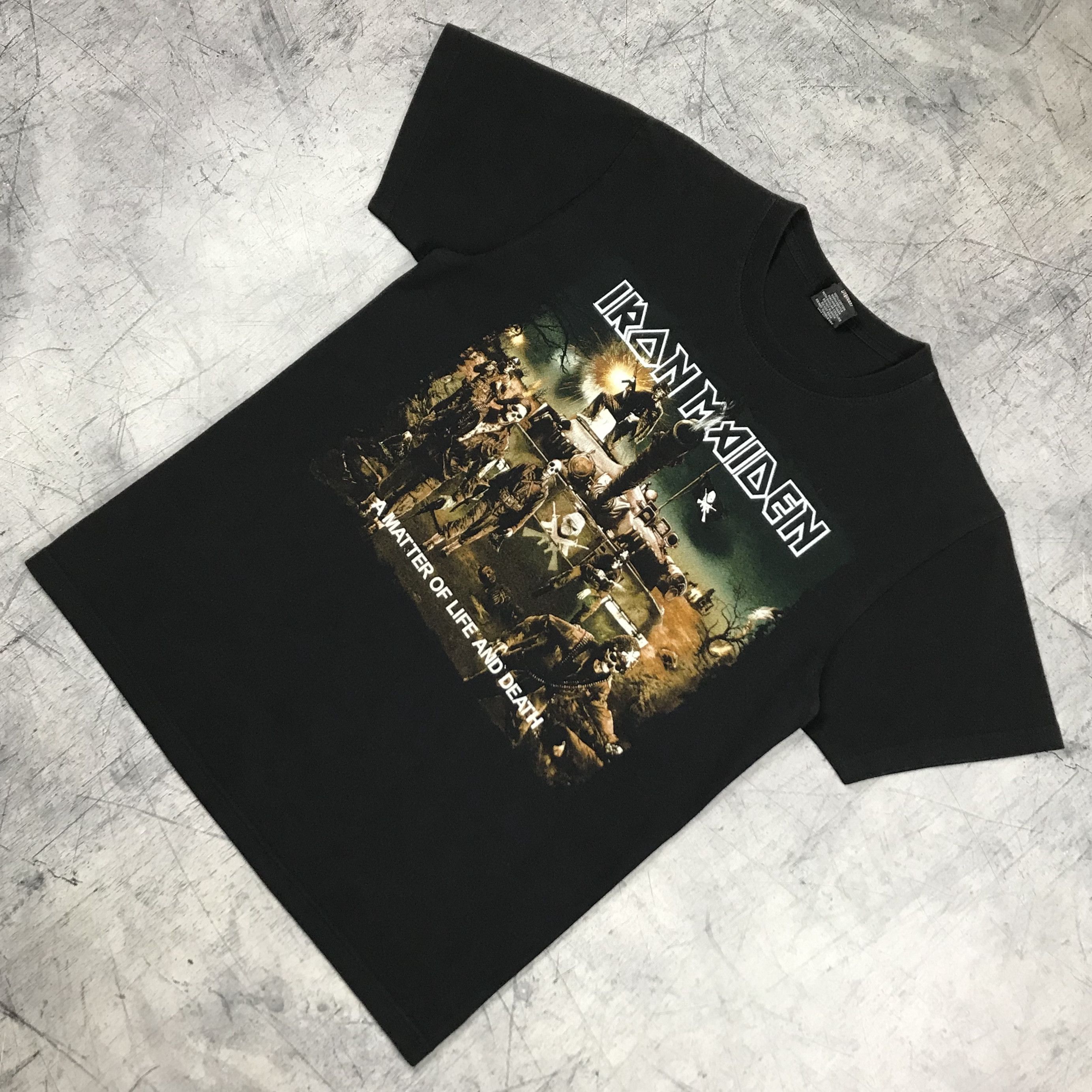 Band Tees Vintage Iron Maiden Matter Of Life Death Tee Size US M / EU 48-50 / 2 - 8 Thumbnail
