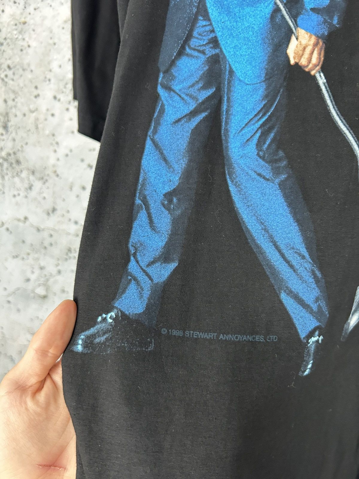 Band Tees Vintage Rod Stewart 1998 Rock Band Tee Graphic Rare Hype Size US XL / EU 56 / 4 - 5 Thumbnail