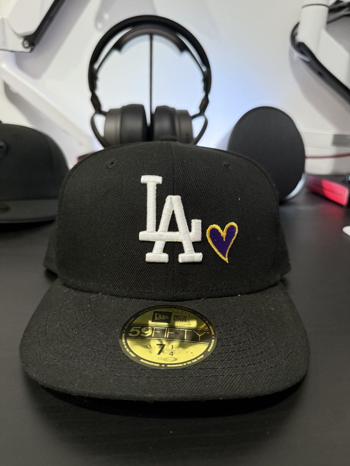 New Era New era x hatclub heart LA 7 1/4 Size ONE SIZE - 1 Preview