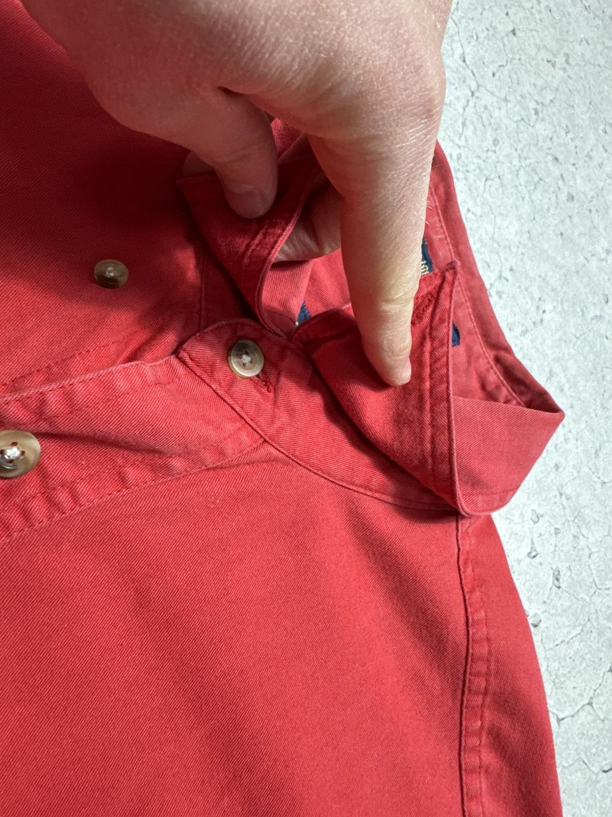 Chaps Ralph Lauren Chap Ralph Lauren Vintage 90’s Button Up Shirt Size M Red Size US M / EU 48-50 / 2 - 9 Thumbnail