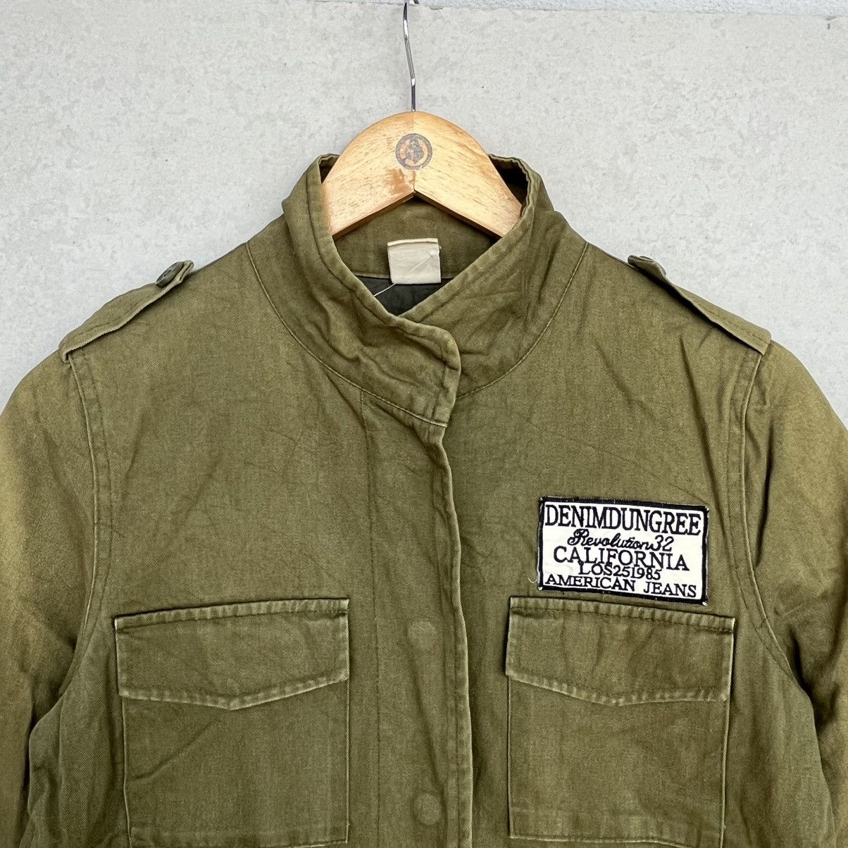 Other Vintage Denim Dungree Full Button Military Jacket Khaki Gren Size US M / EU 48-50 / 2 - 4 Thumbnail
