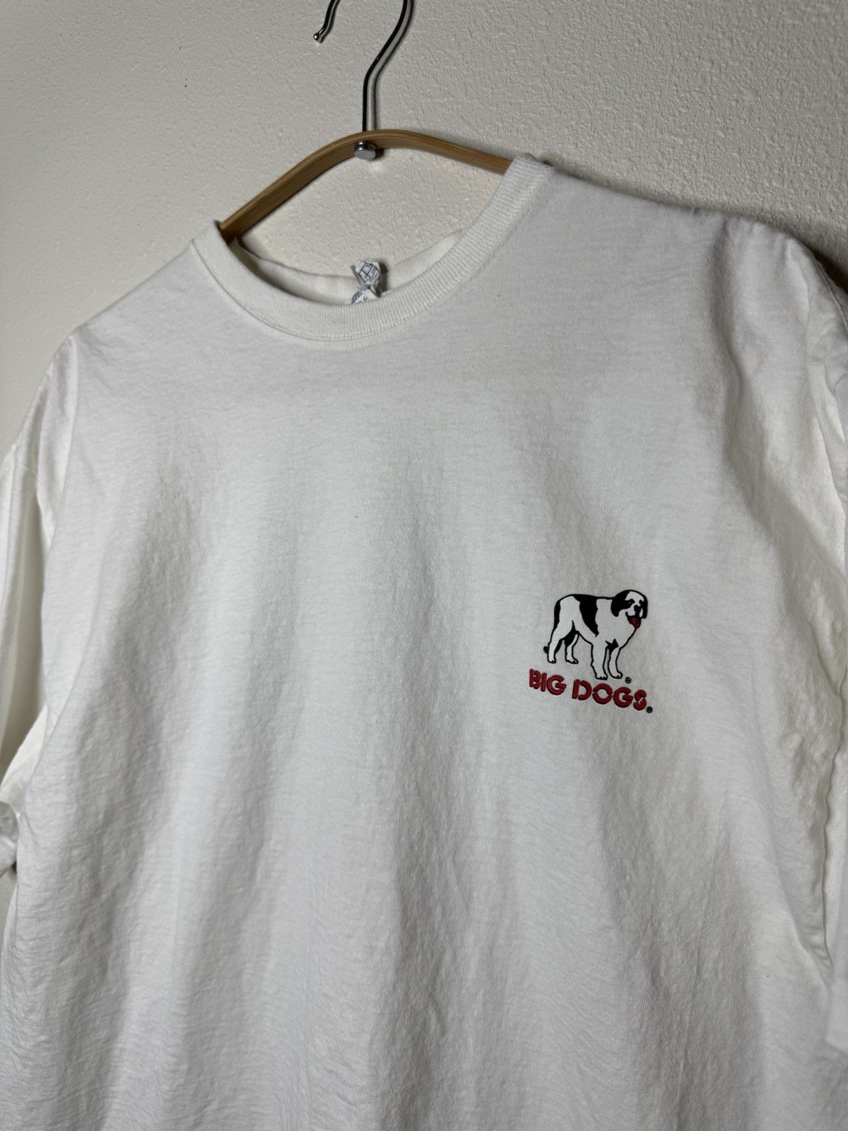 Big Dogs Vintage Y2K Big Dogs Psycho White T-Shirt size XL SHIP ASAP Size US XL / EU 56 / 4 - 2 Thumbnail