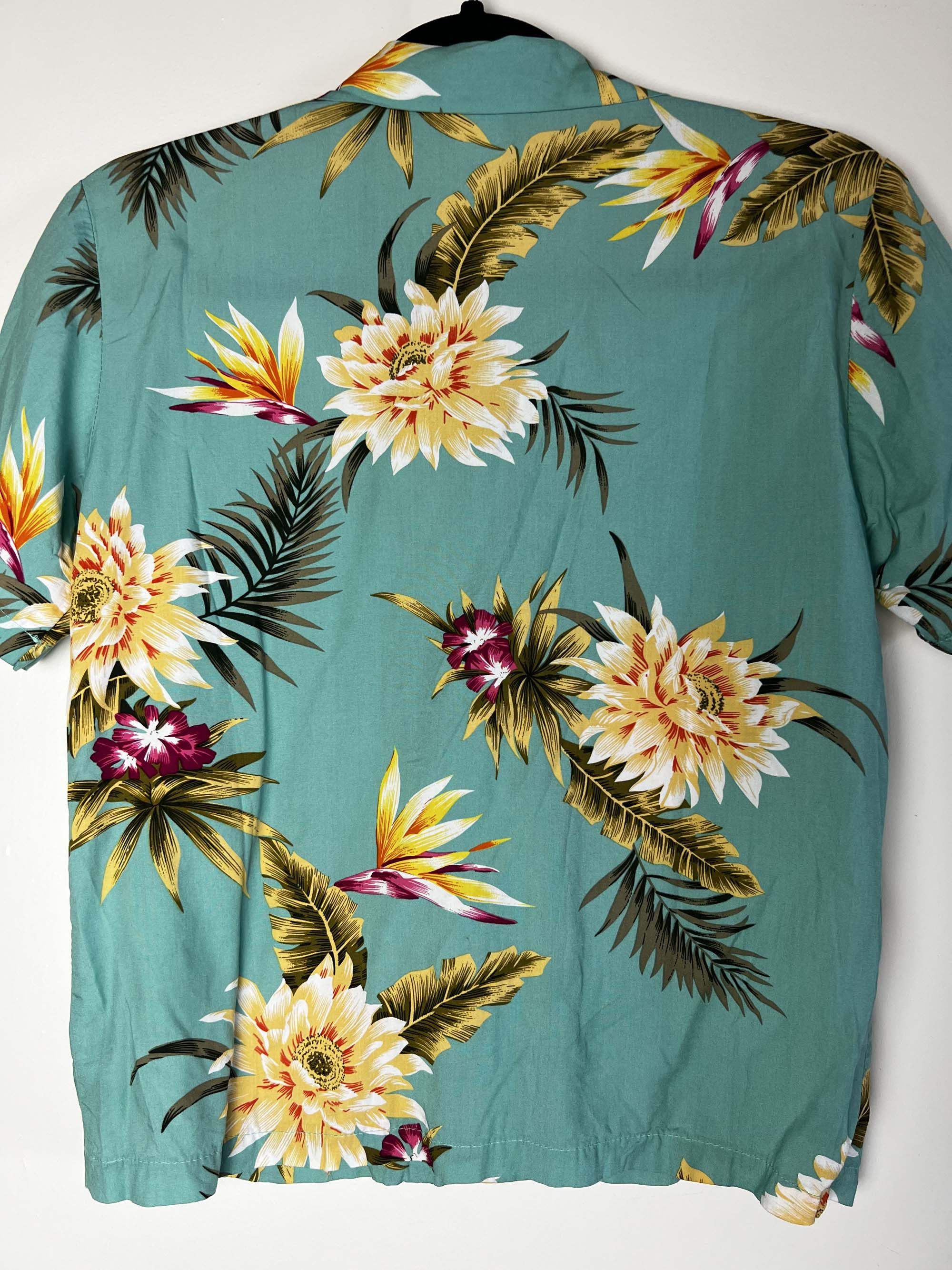 Vintage Vintage 1990's Two Palms Hawaiian Luau Aloha Party Shirt Size XS / US 0-2 / IT 36-38 - 10 Thumbnail