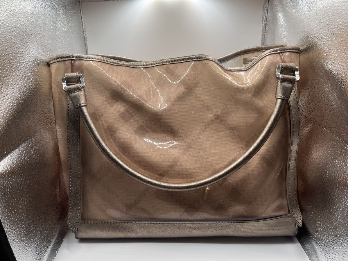 Authentic Vintage Burberry Nova Check Bag - PINK