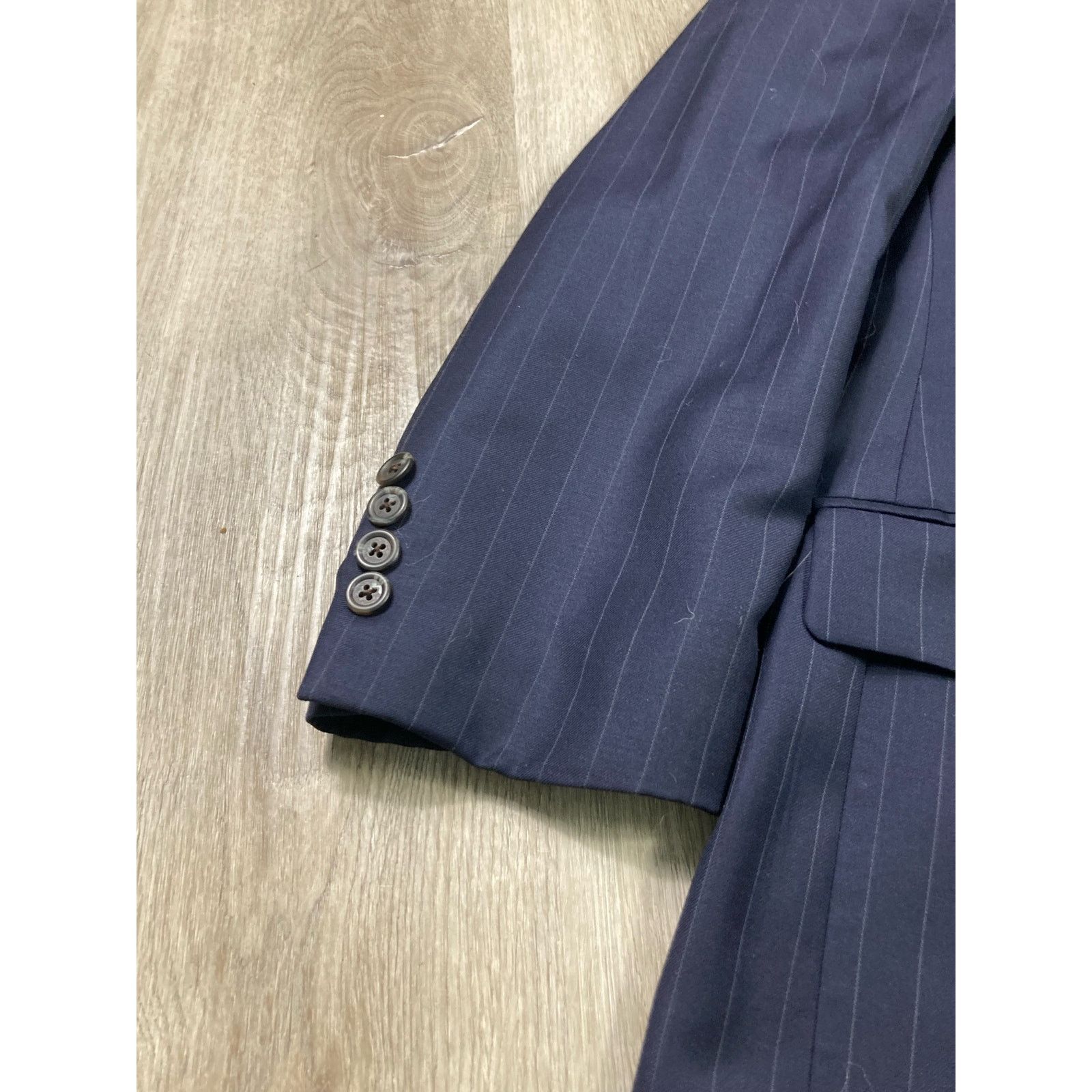 Lauren Ralph Lauren Lauren Ralph Lauren Women's Navy Blue Blazer Jacket 42R Size M / US 6-8 / IT 42-44 - 13 Thumbnail