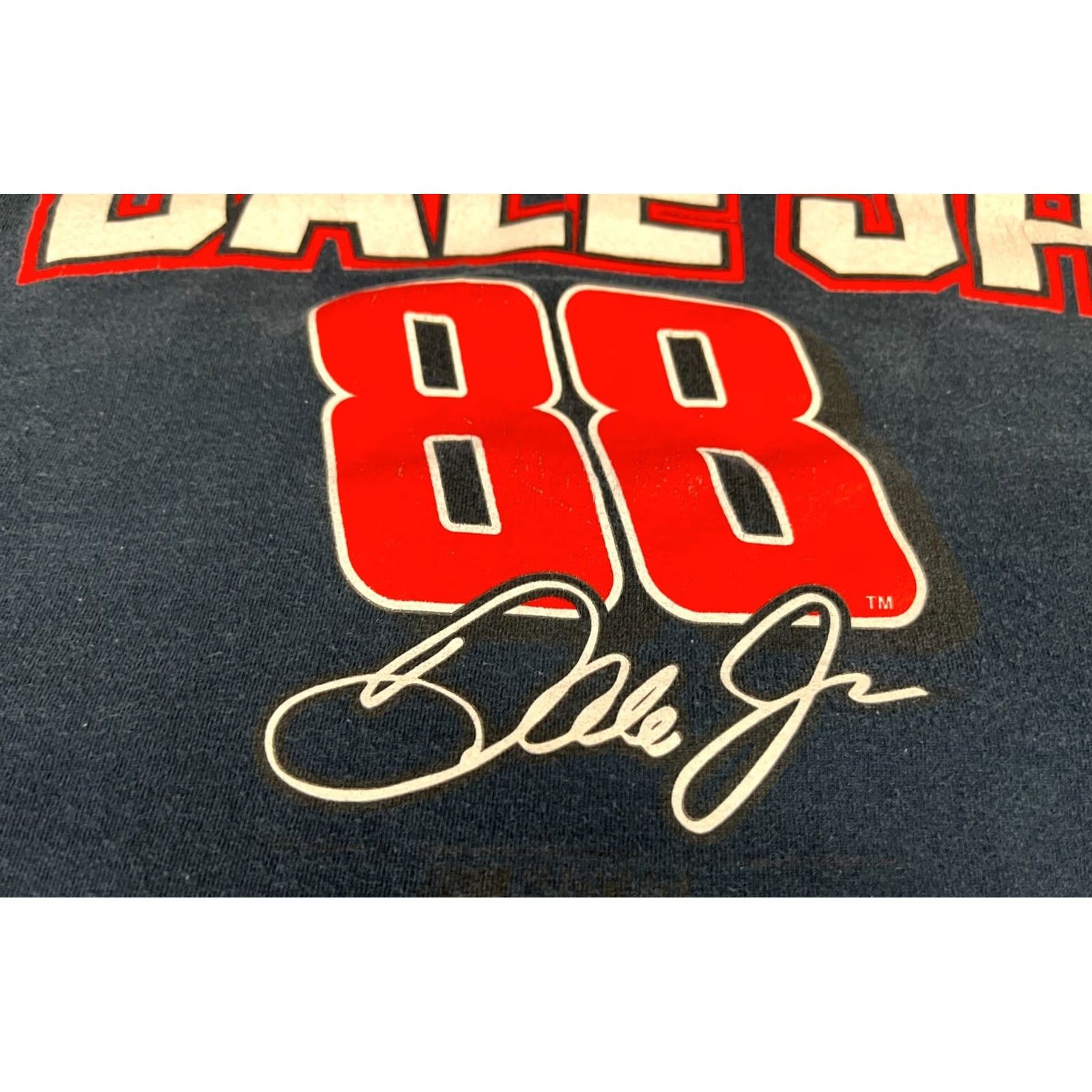 Chase Authentics Nascar Dale Jr. #88 T-Shirt Chase Authentics Double-Sided Sz 2XL Navy Blue Men's 2XL Size US XXL / EU 58 / 5 - 5 Thumbnail