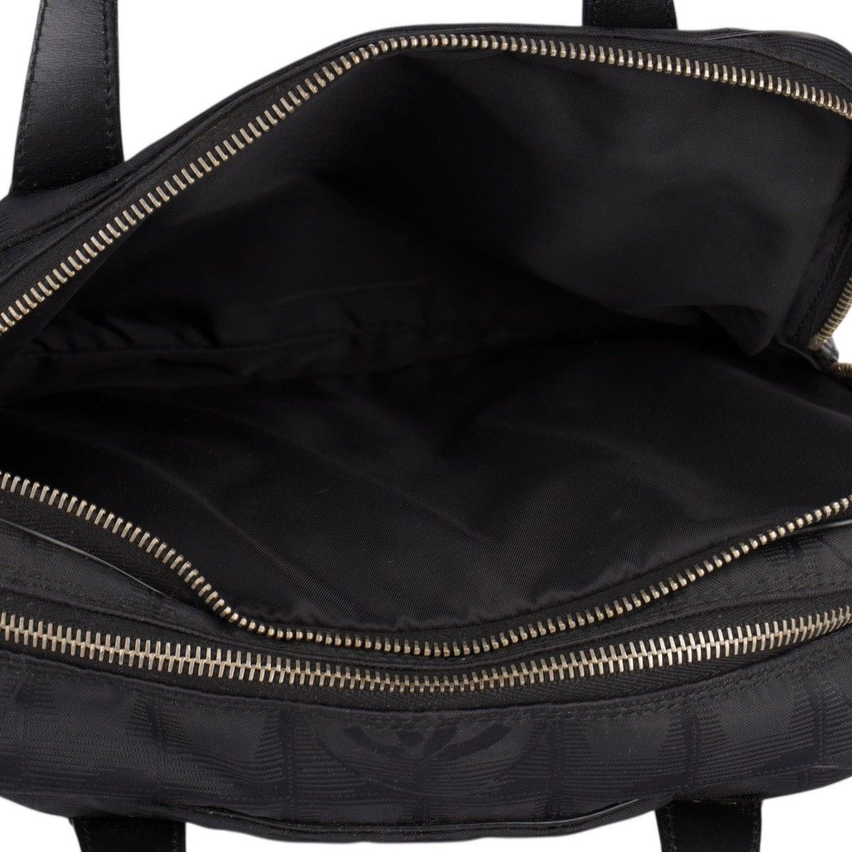 Chanel Chanel Mini Travel Line Handbag – Black Size ONE SIZE - 11 Thumbnail