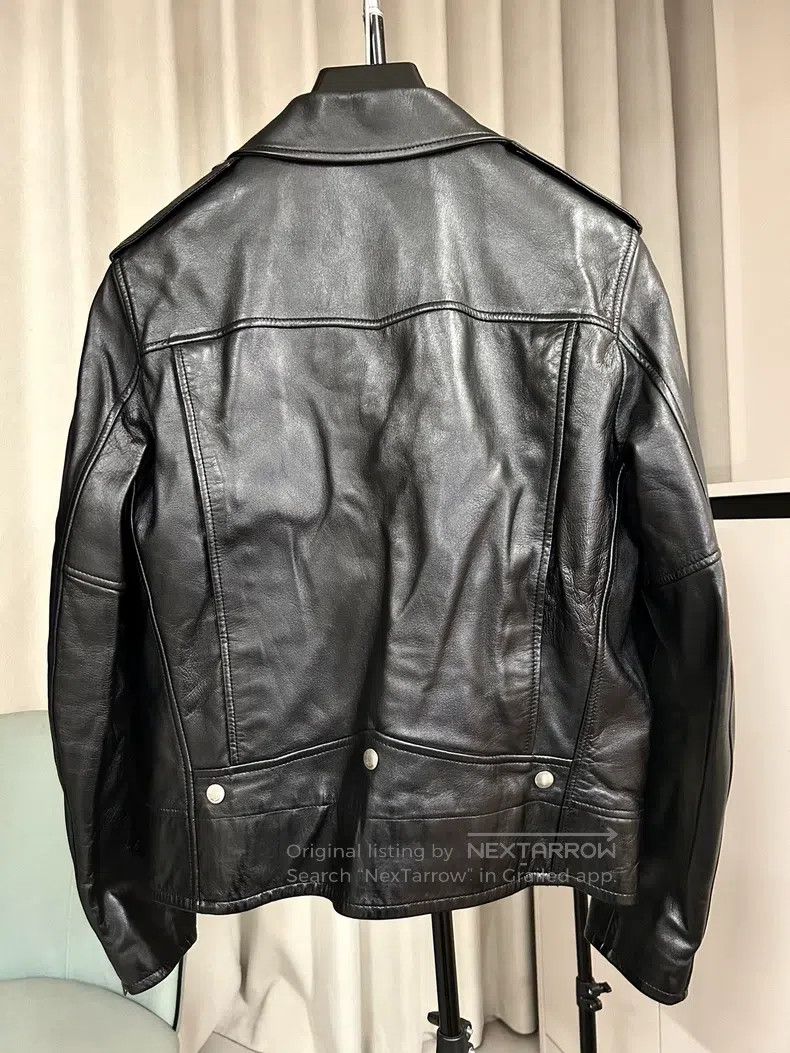 Saint Laurent Paris Saint Laurent Paris Biker Leather Jacket Size US M / EU 48-50 / 2 - 3 Thumbnail