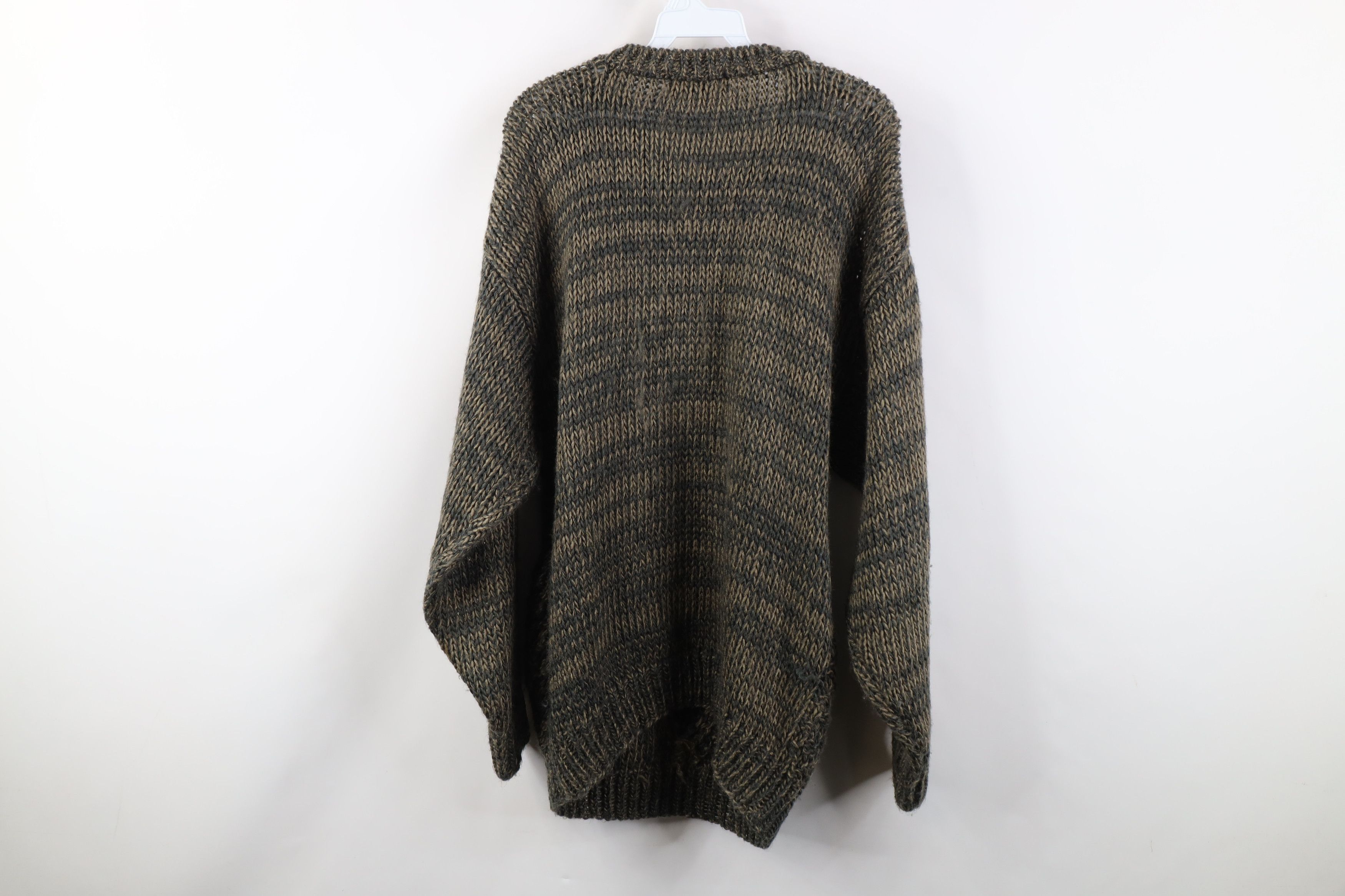 Vintage Vintage 90s Streetwear Knit Fisherman Cable Knit Sweater Size US L / EU 52-54 / 3 - 9 Thumbnail