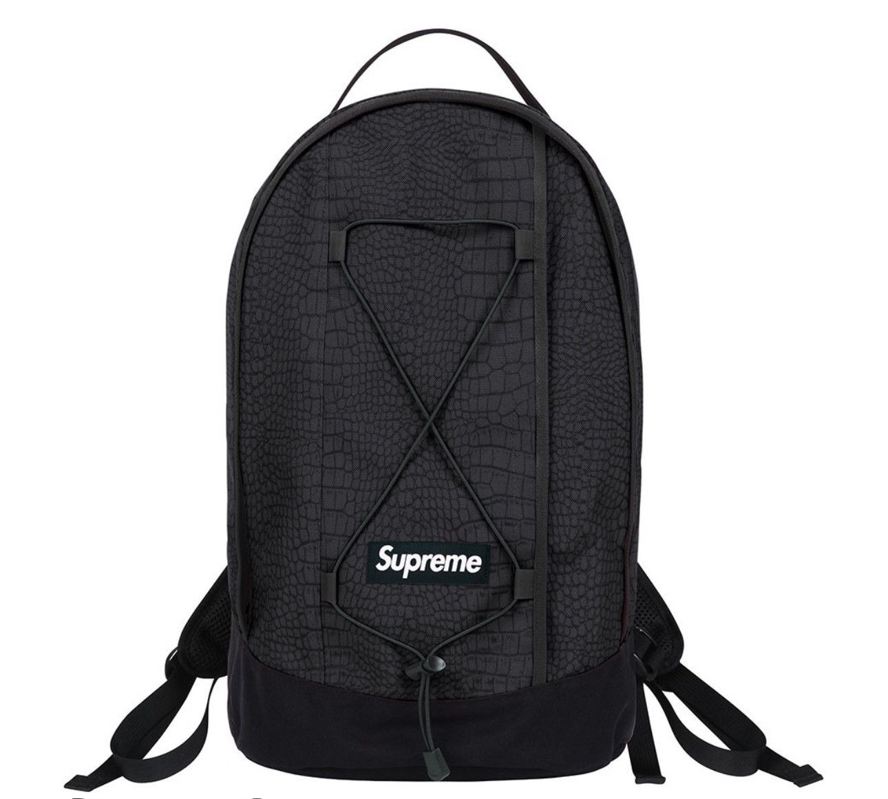 Supreme Supreme SS13 Croc Backpack (Black) Size ONE SIZE - 4 Thumbnail