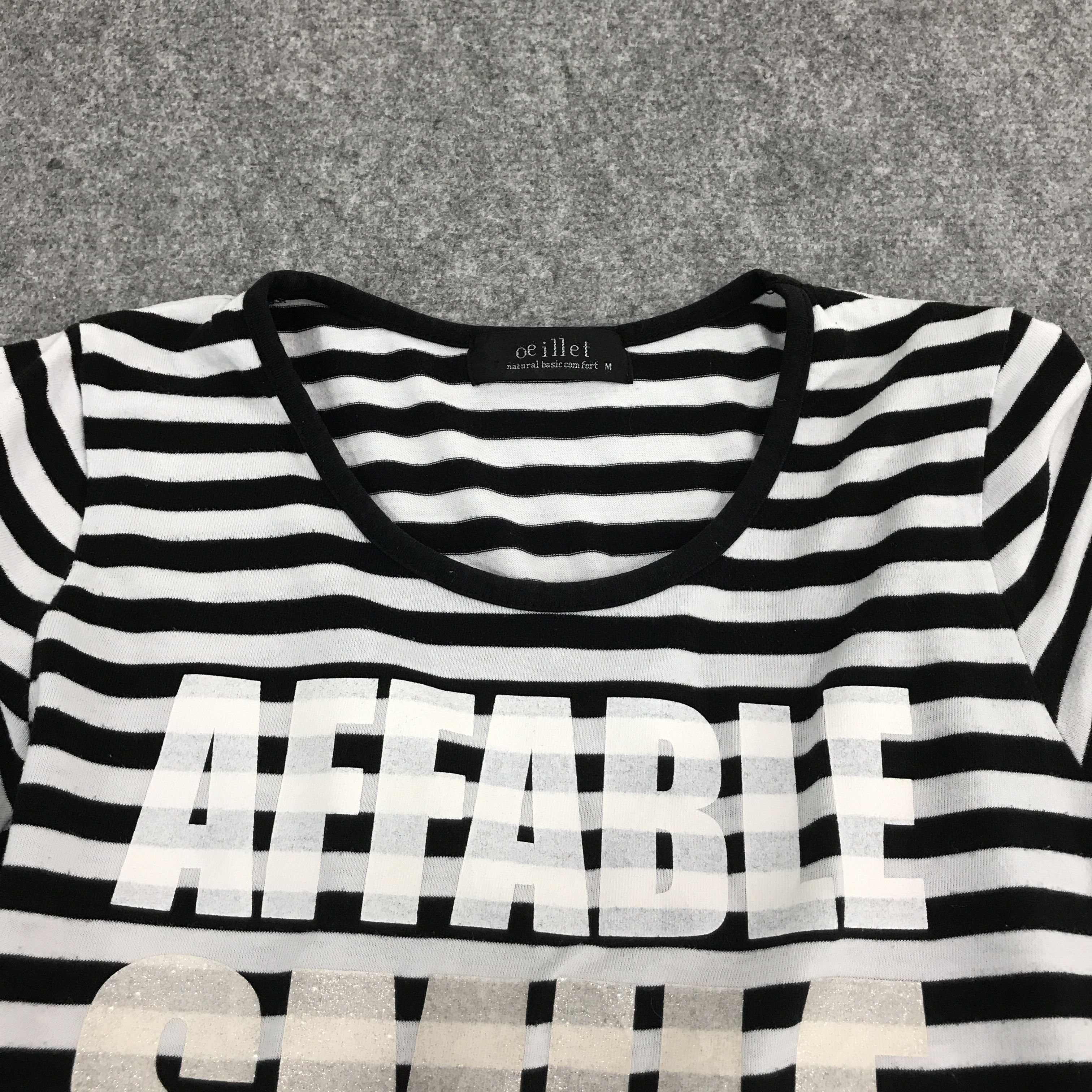 If Six Was Nine × Japanese Brand × Le Grande Bleu (L.G.B.) AFFABLE SMILE HAVE A GOOD TIME TSHIRTS Size XS / US 0-2 / IT 36-38 - 7 Thumbnail