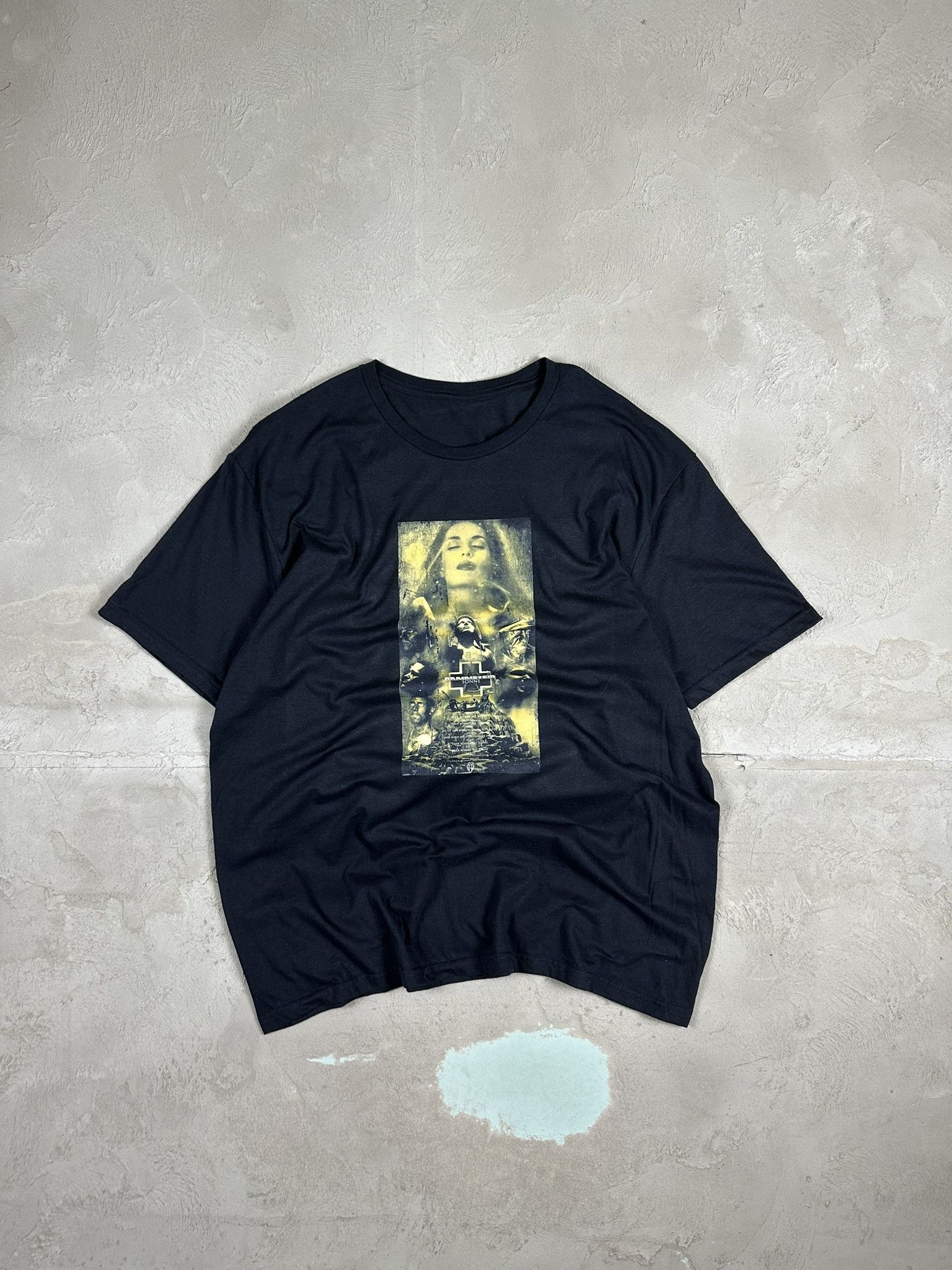 Band Tees × Vintage Vintage Rammstein Sonne Rock Band T-shirt Size US XL / EU 56 / 4 - 1 Thumbnail
