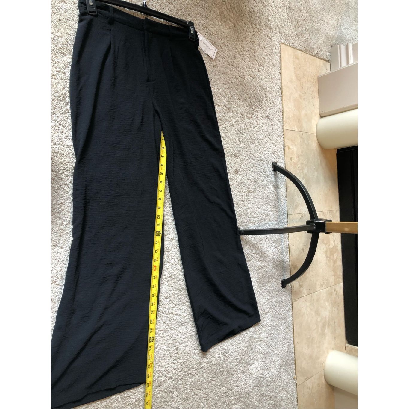 Other No Comment NY LA Women’s Black Flowing Soft Pants Size M NWT Size 30" / US 8 / IT 44 - 6 Thumbnail